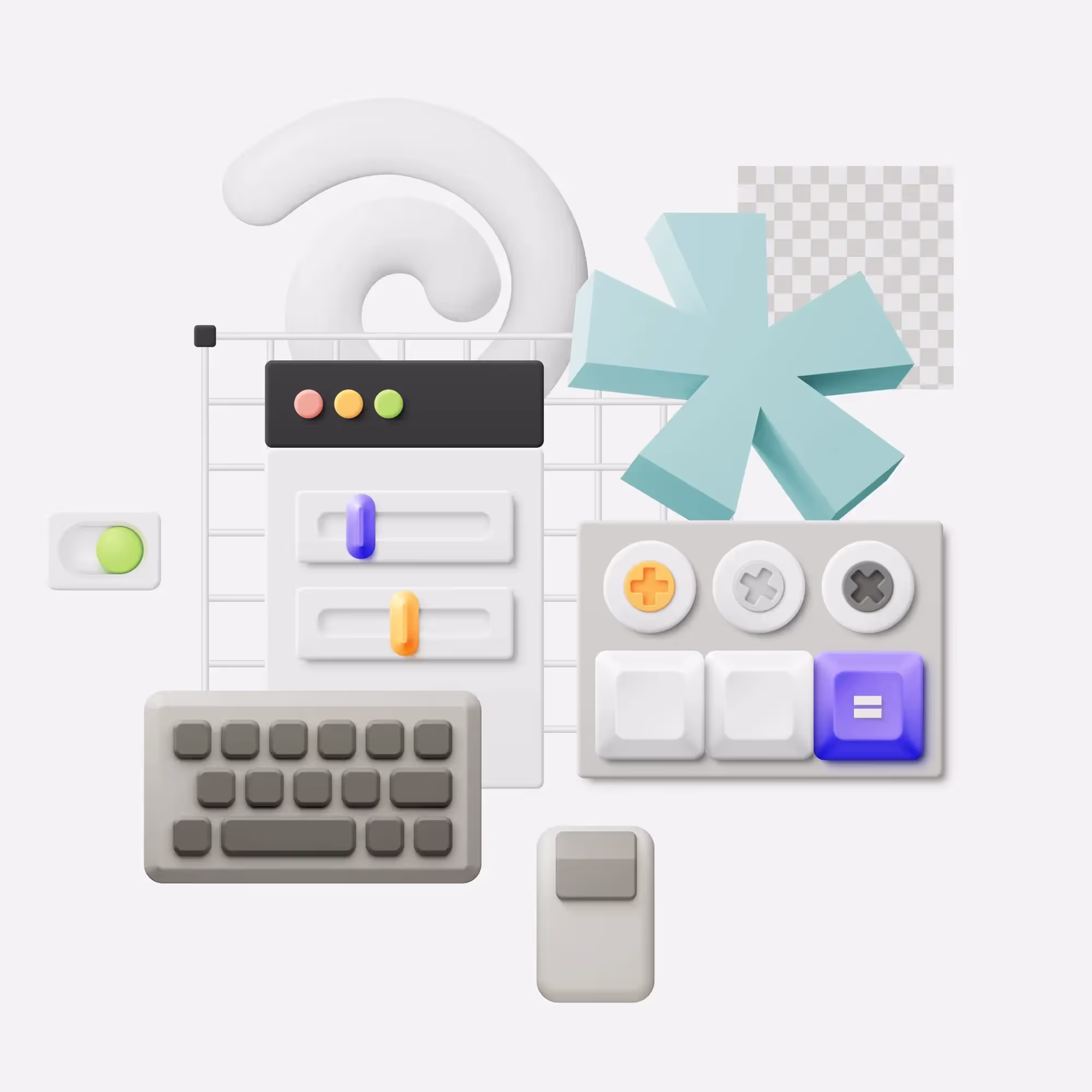Premium Mockup - Snap Illustration Constructor | Premium Bundle Item