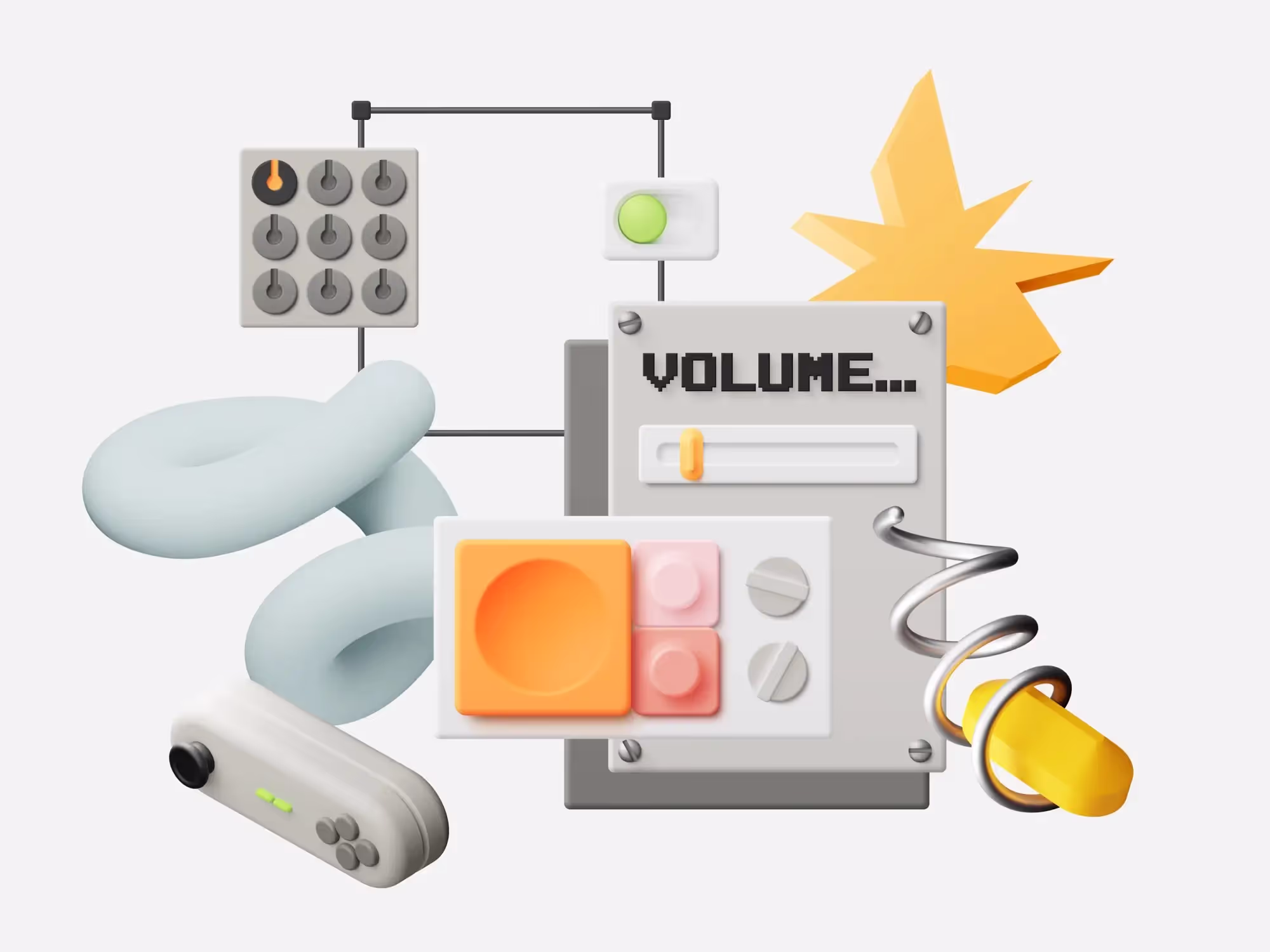 Premium Mockup - Snap Illustration Constructor | Download at ls.graphics