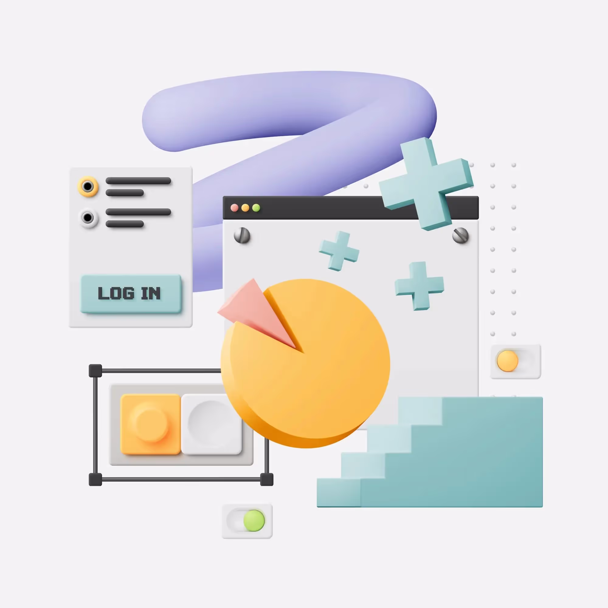 Premium Mockup - Snap Illustration Constructor | 4K Resolution Ready