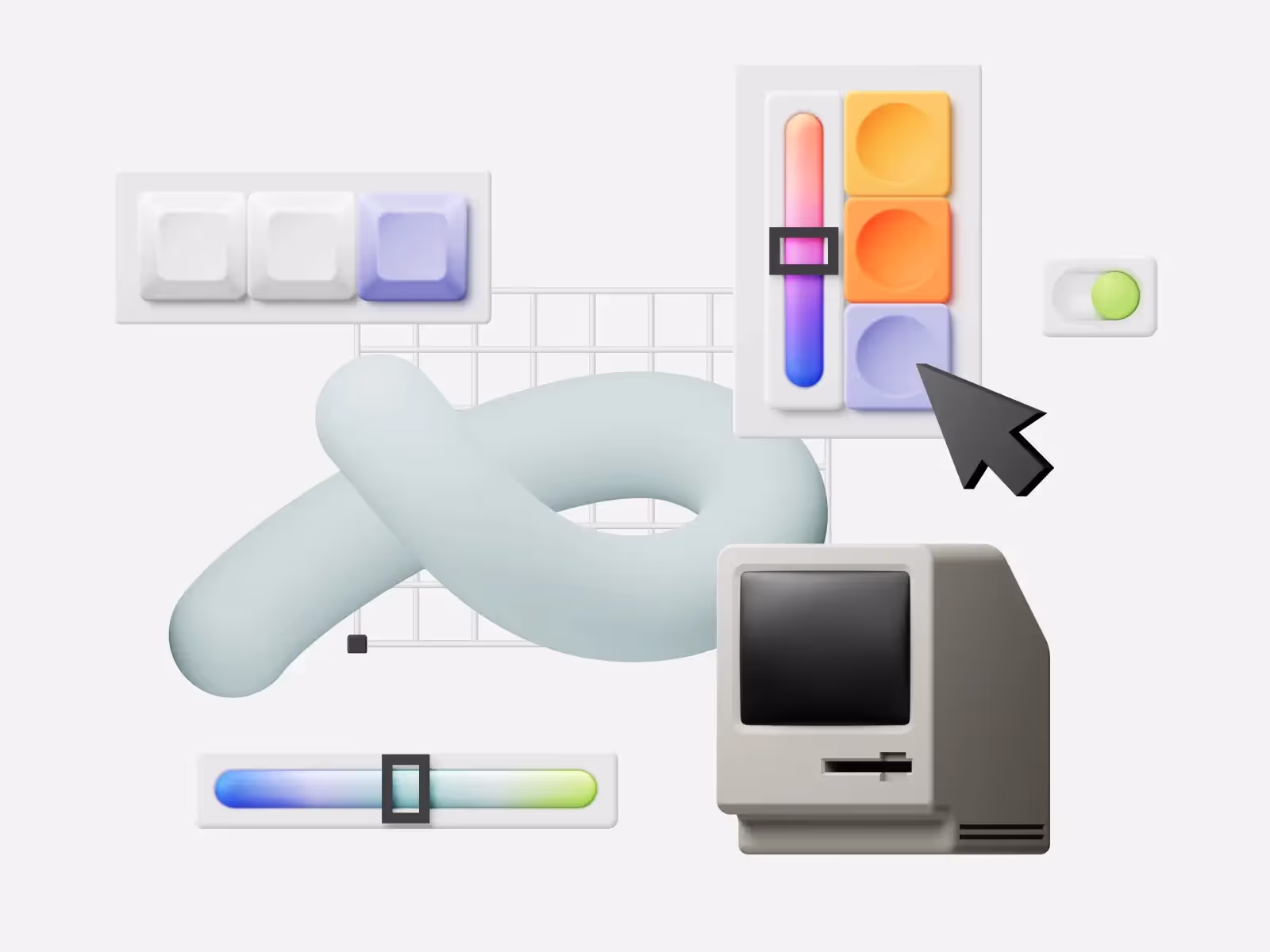 Premium Mockup - Snap Illustration Constructor | Full Resolution File