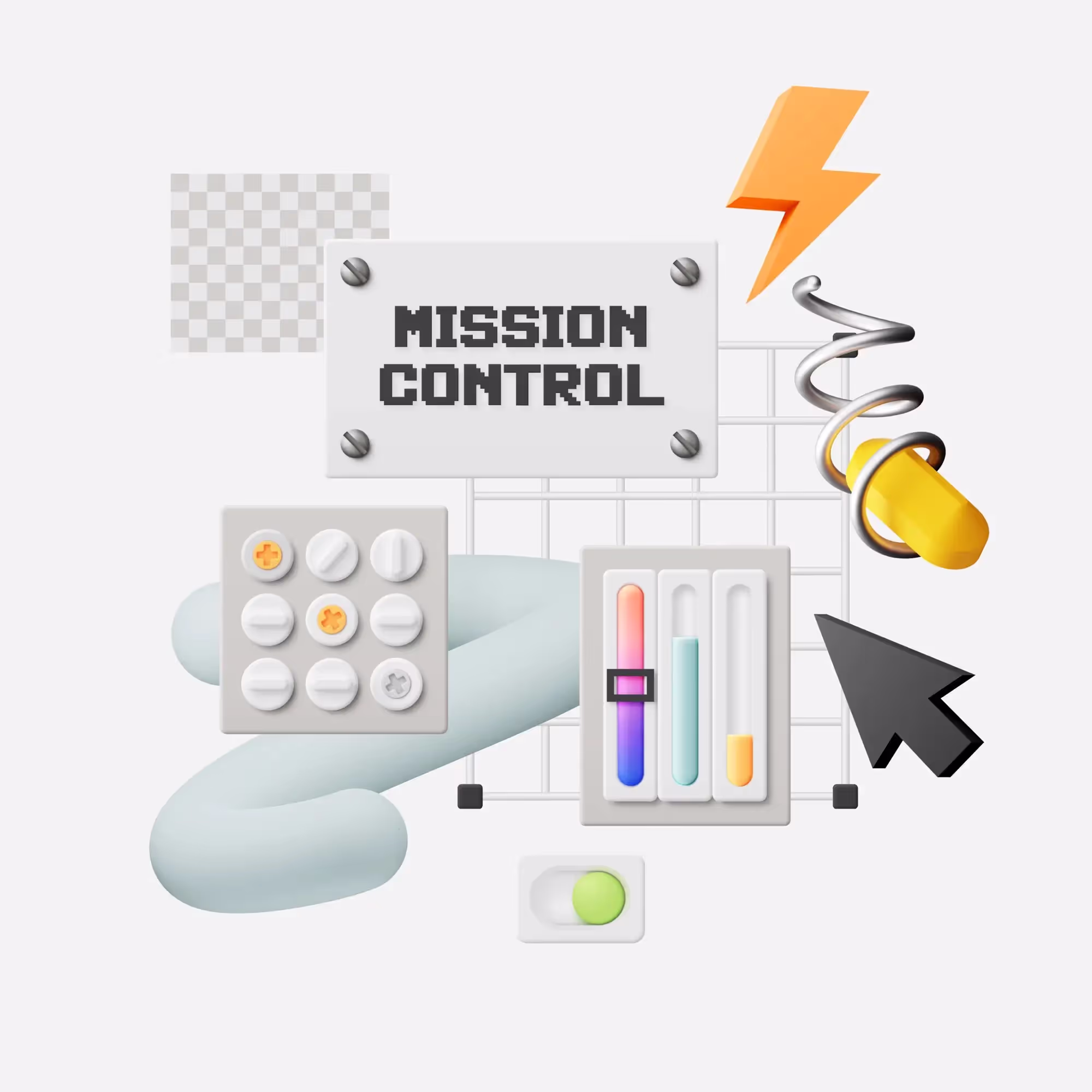 Premium Mockup - Snap Illustration Constructor | Commercial Use Ready