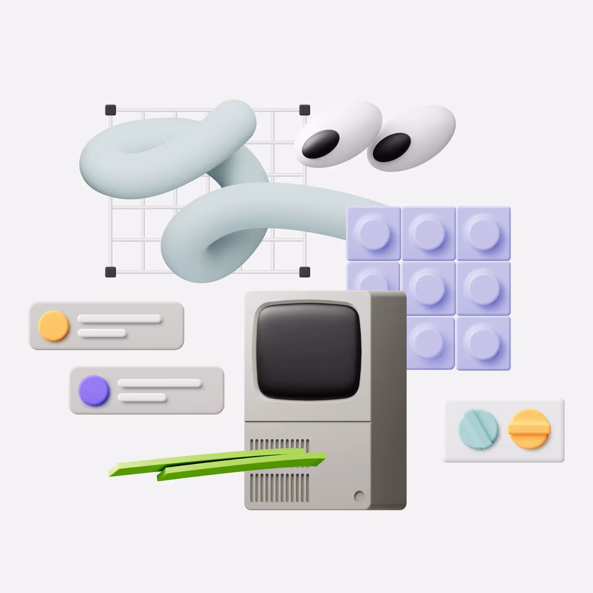 Premium Mockup - Snap Illustration Constructor | Best Commercial Version