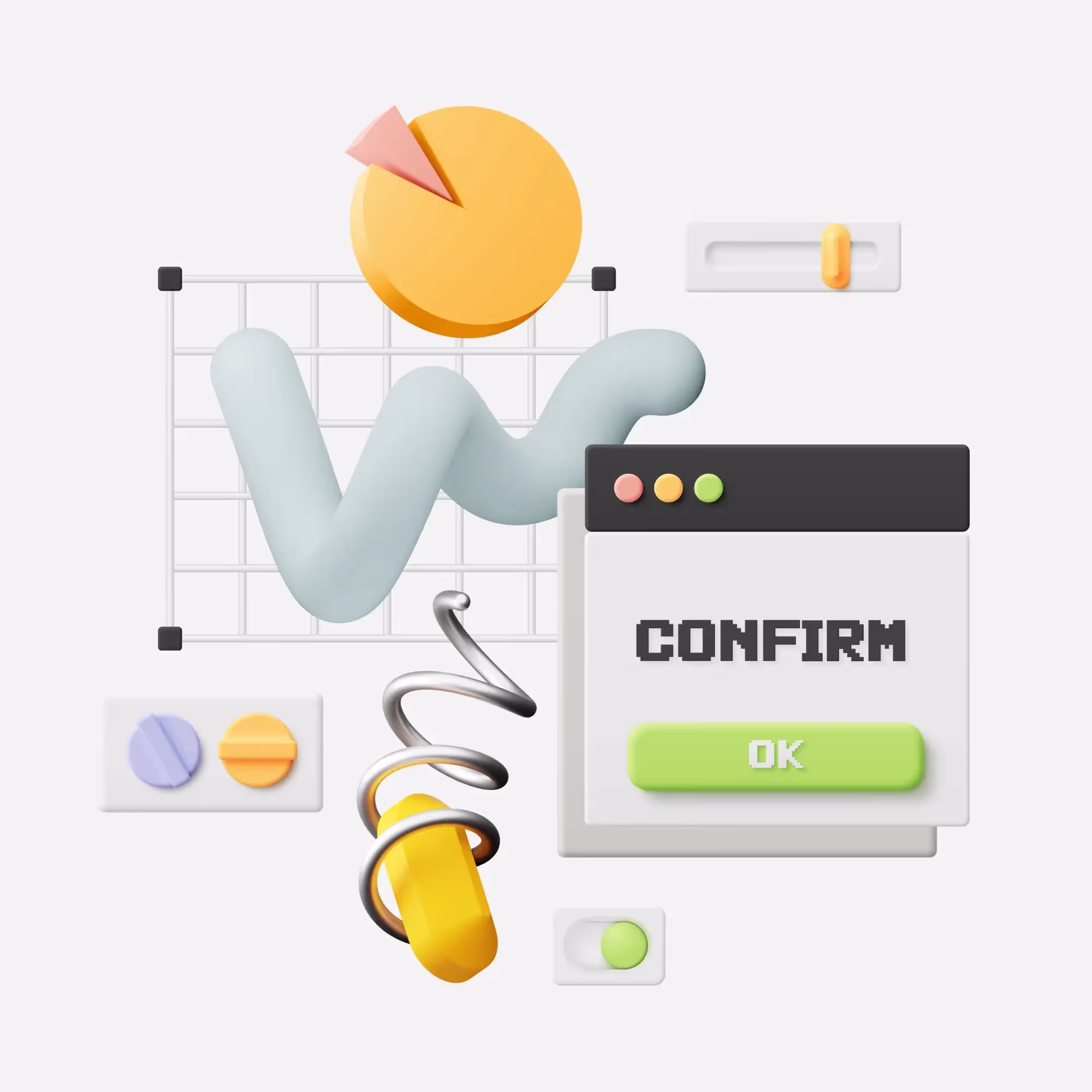 Premium Mockup - Snap Illustration Constructor | Premium Download Ready