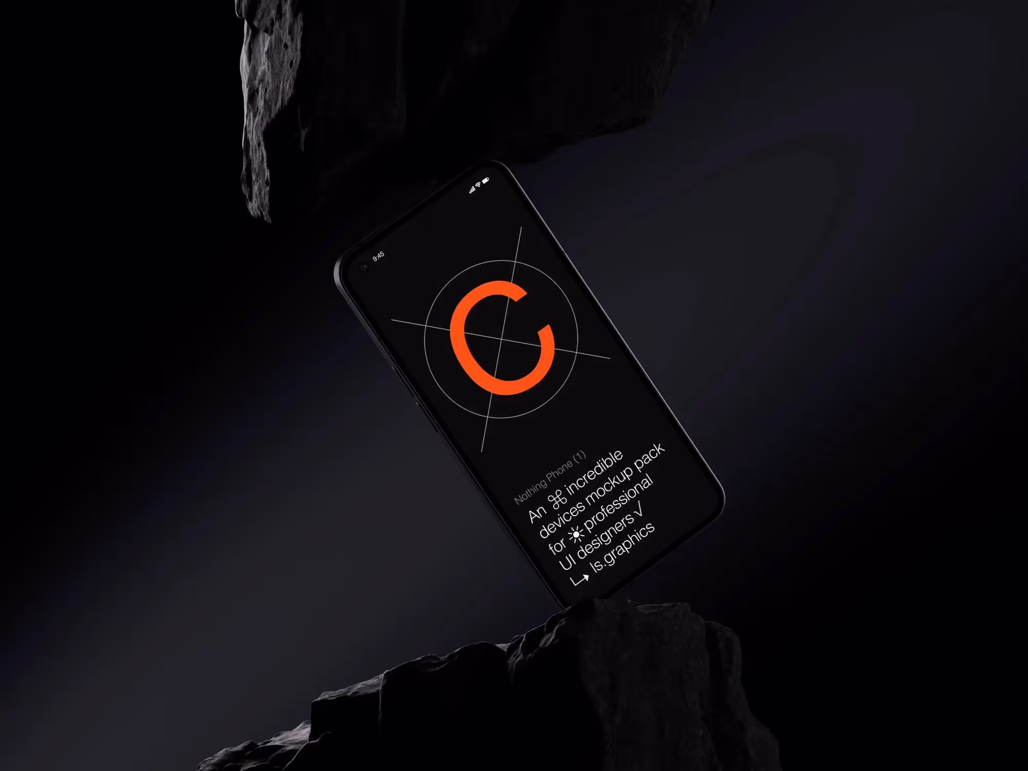 Android Mockups - C-Mockups Nothing Phone 1 | Get on ls.graphics Store