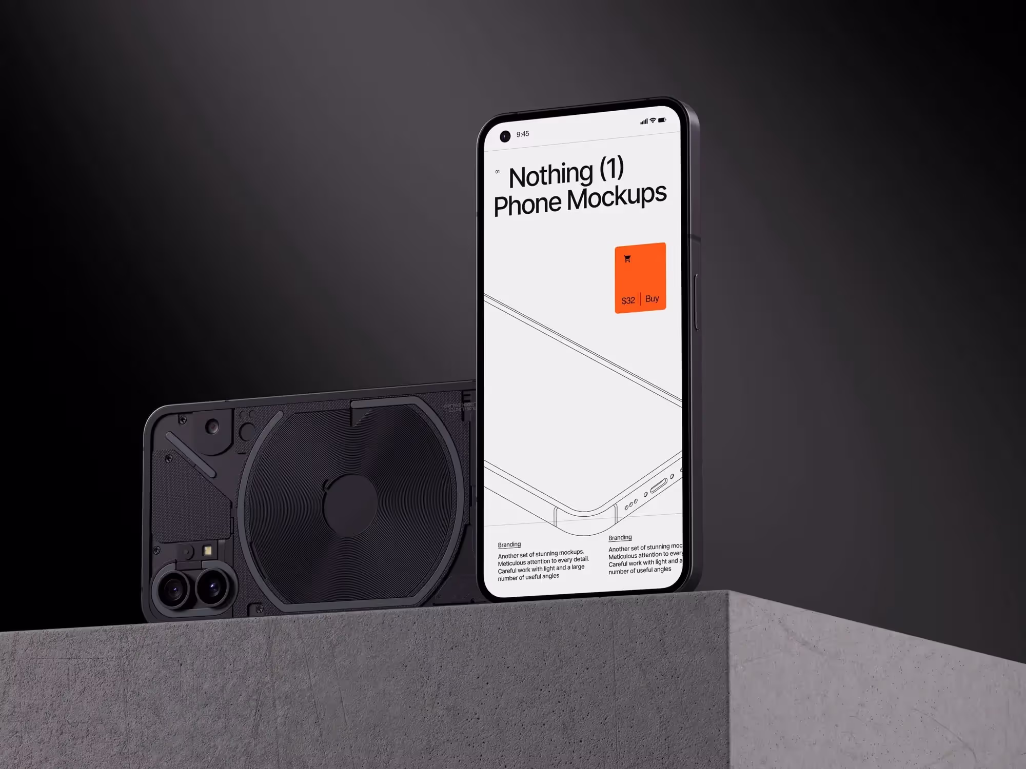 Android Mockups - C-Mockups Nothing Phone 1 | Best Commercial Version