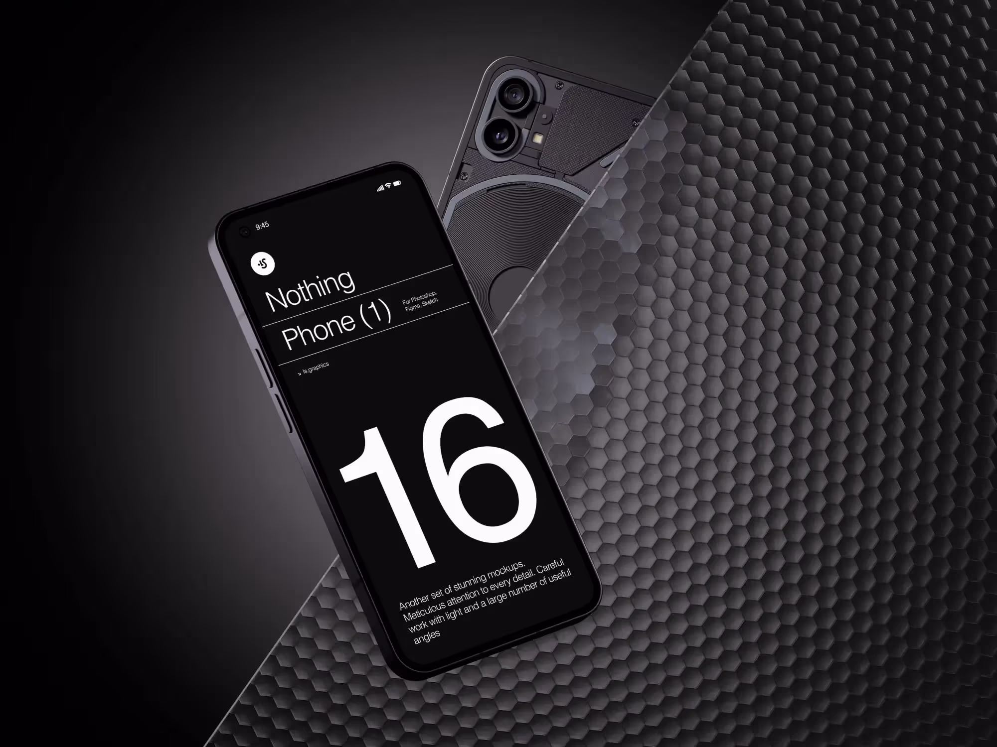 Android Mockups - C-Mockups Nothing Phone 1 | Popular Design Item
