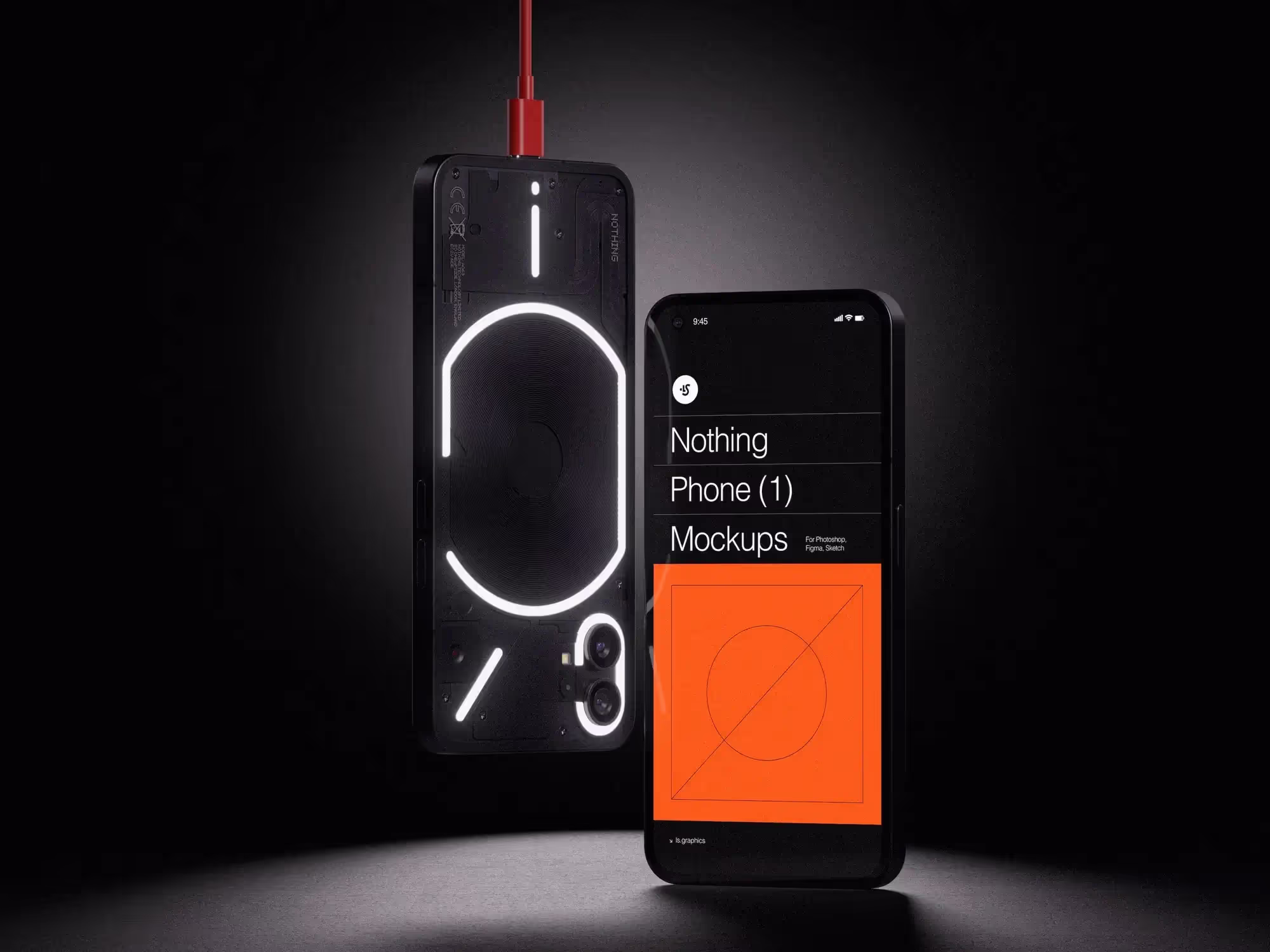 Android Mockups - C-Mockups Nothing Phone 1 | Pro Design Resource