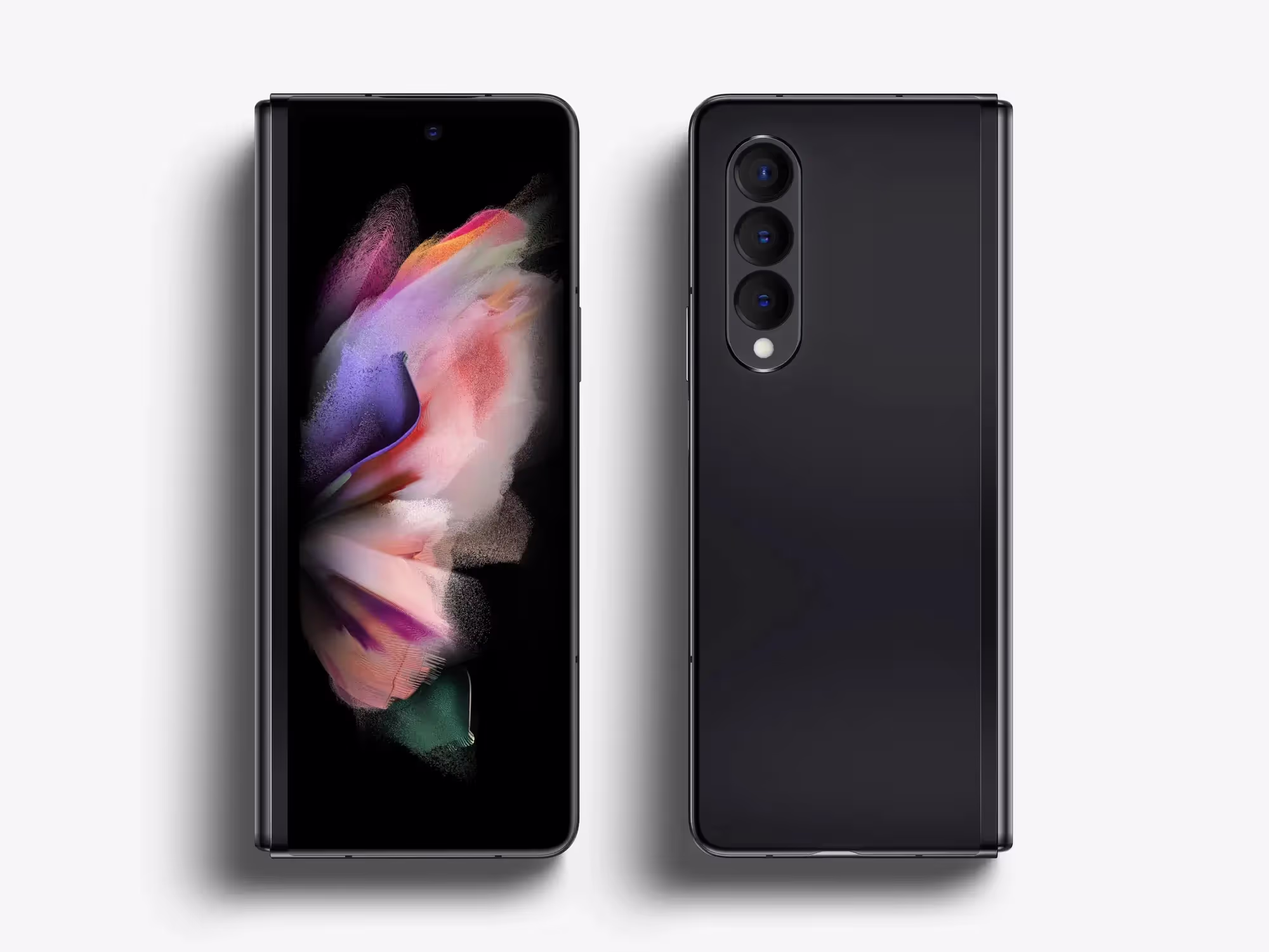 Android Mockups - Samsung Galaxy Z Fold 3 Mockups | Popular Design Item