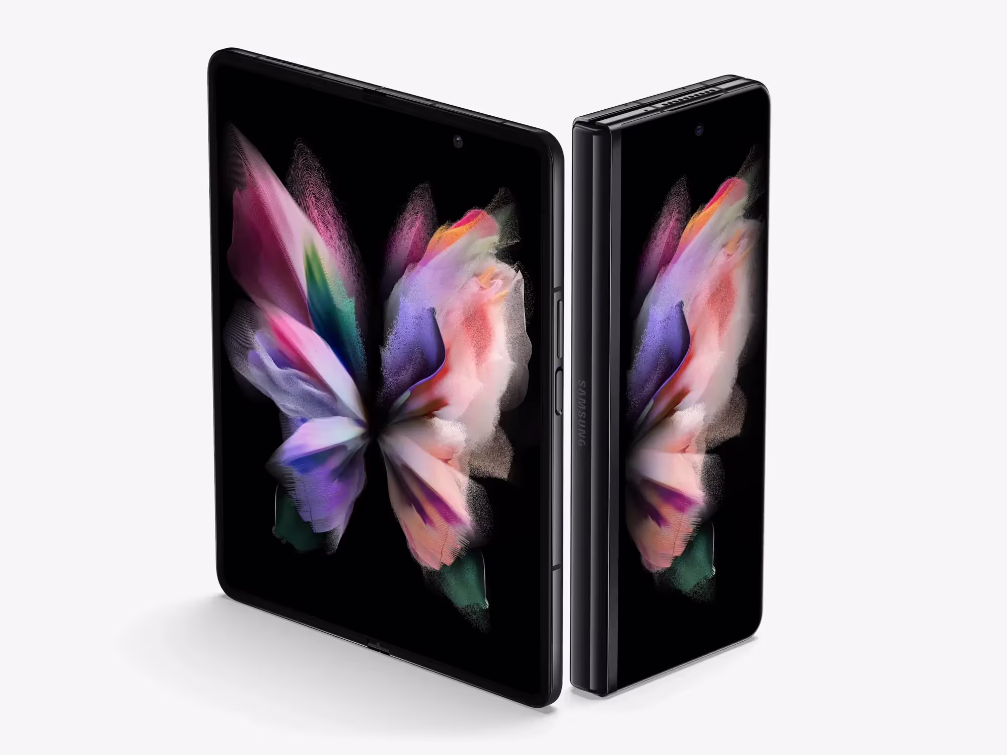 Android Mockups - Samsung Galaxy Z Fold 3 Mockups | High-End Template