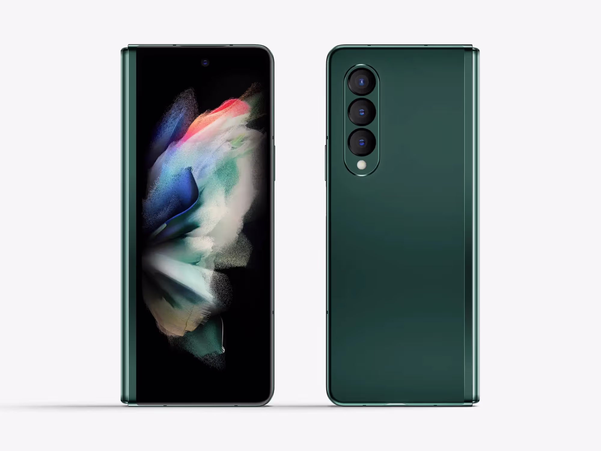 Android Mockups - Samsung Galaxy Z Fold 3 Mockups | Popular Design Item