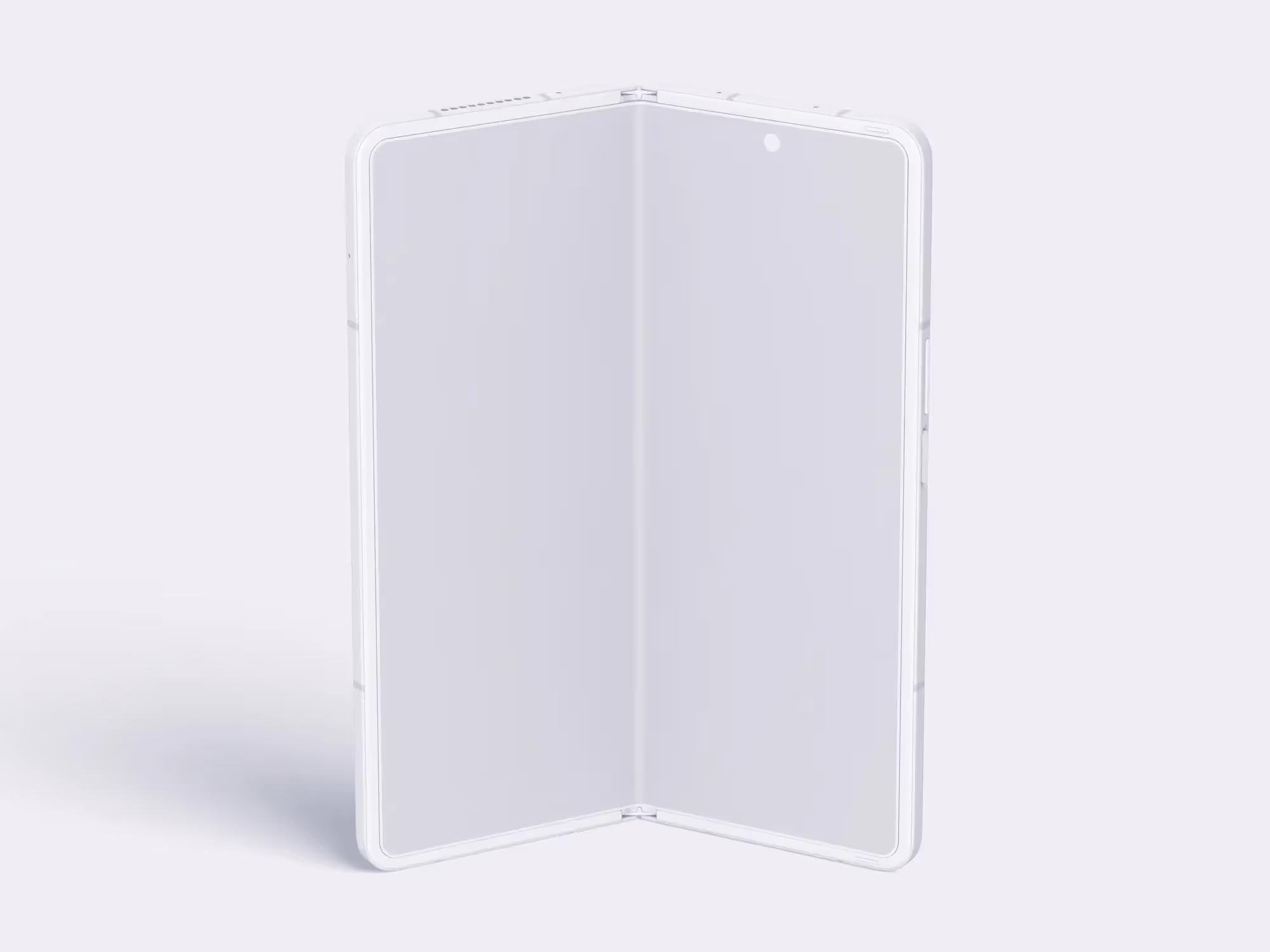 Android Mockups - Samsung Galaxy Z Fold 3 Mockups | High-End Template