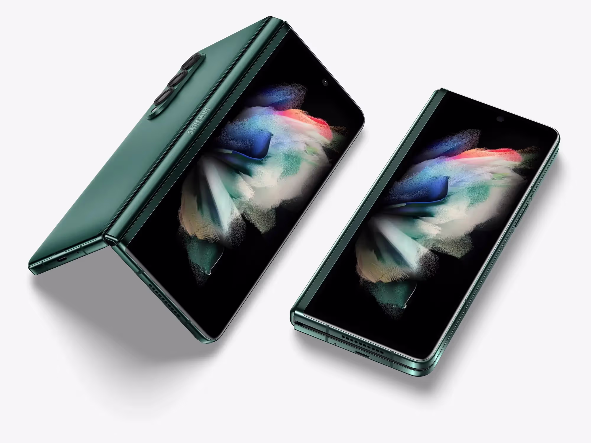 Android Mockups - Samsung Galaxy Z Fold 3 Mockups | Available on ls.graphics