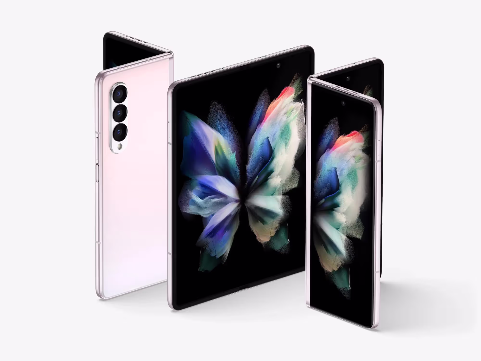 Android Mockups - Samsung Galaxy Z Fold 3 Mockups | 4K Resolution Ready