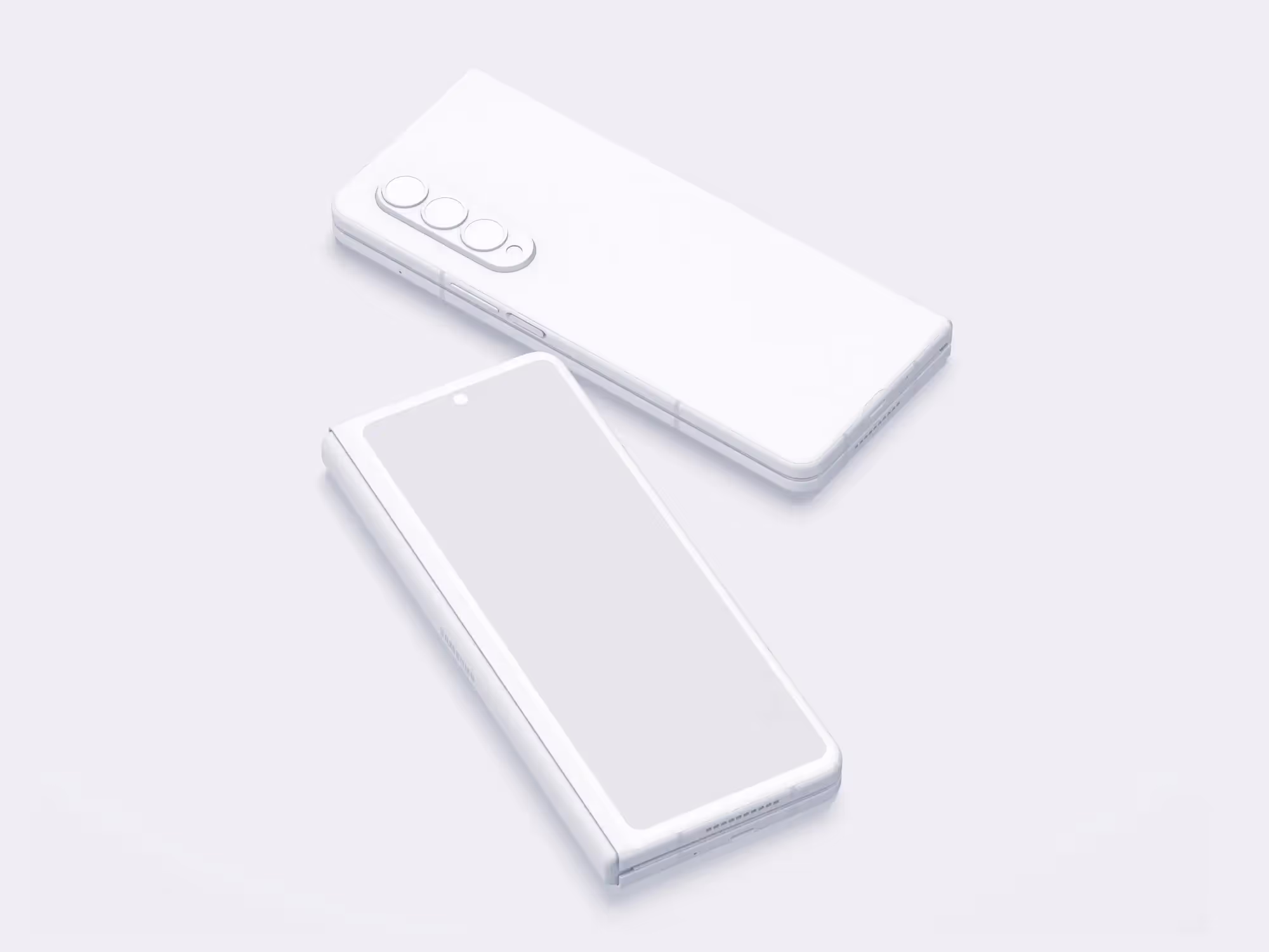 Android Mockups - Samsung Galaxy Z Fold 3 Mockups | Premium Quality Files