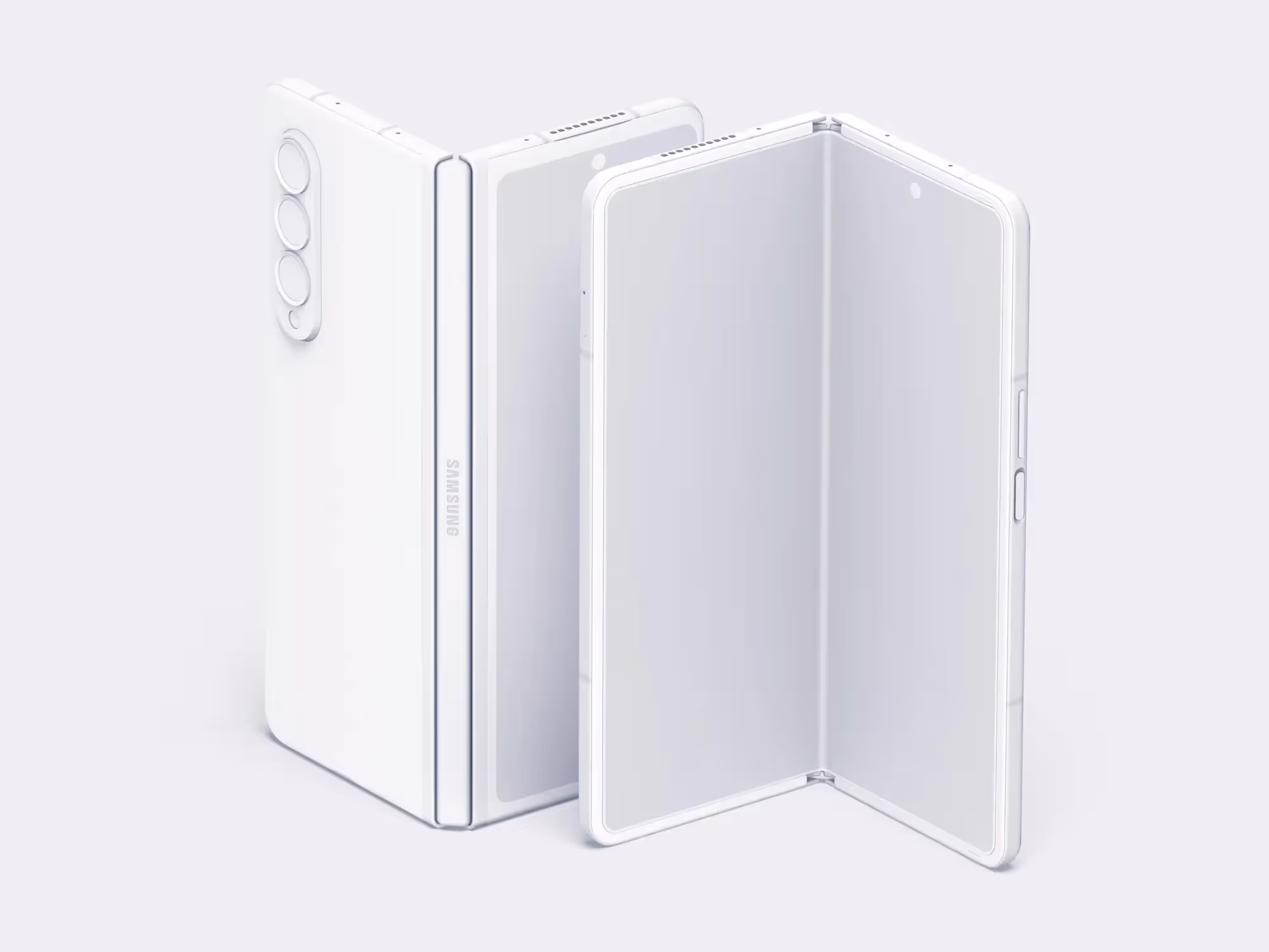 Android Mockups - Samsung Galaxy Z Fold 3 Mockups | Pro Design Resource