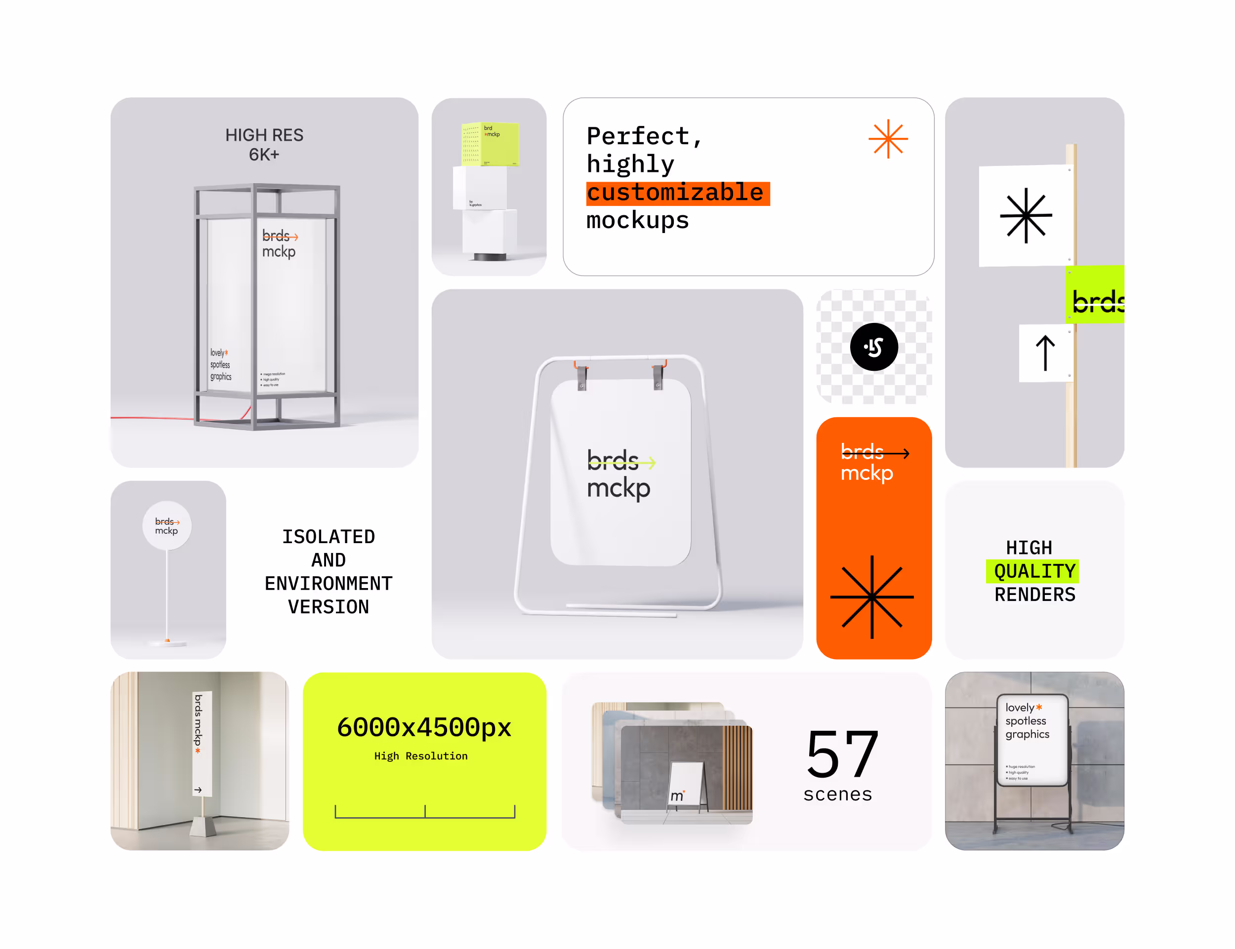 Sign Mockups - Boards Mockups | Available on ls.graphics