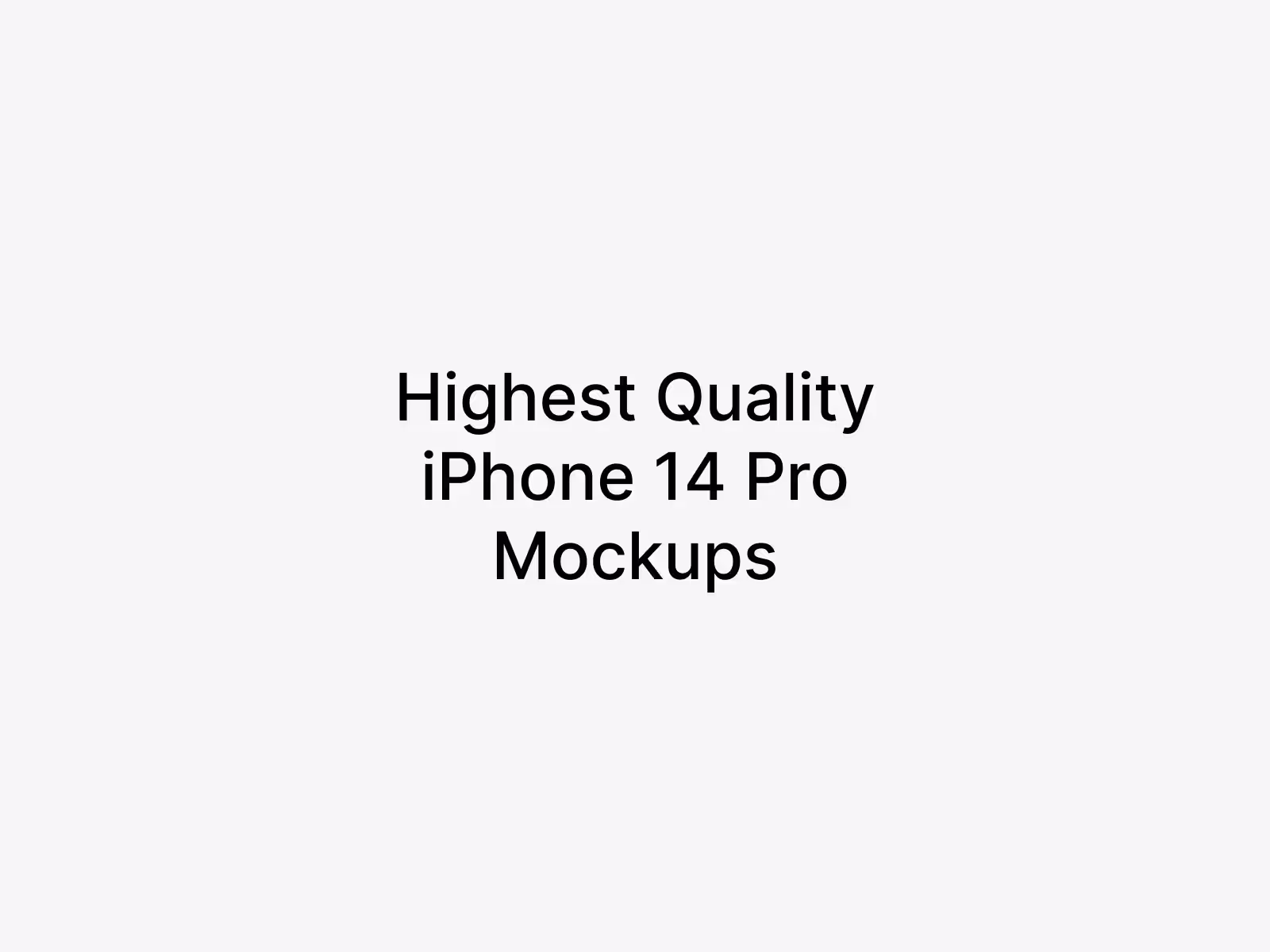 Iphone Mockups - A-Mockups iPhone 14 Pro | Get on ls.graphics Store