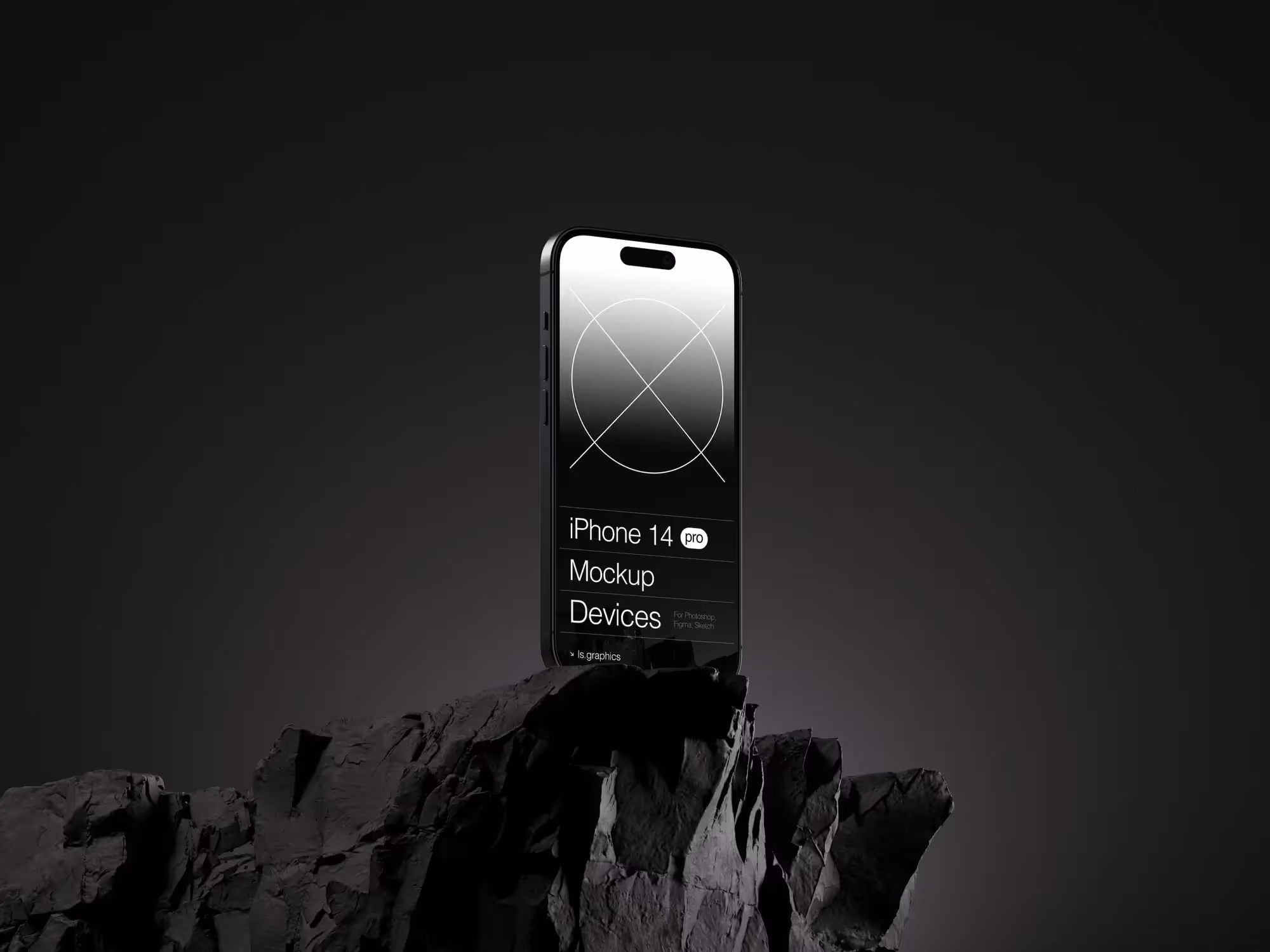 Iphone Mockups - A-Mockups iPhone 14 Pro | Premium Quality Files