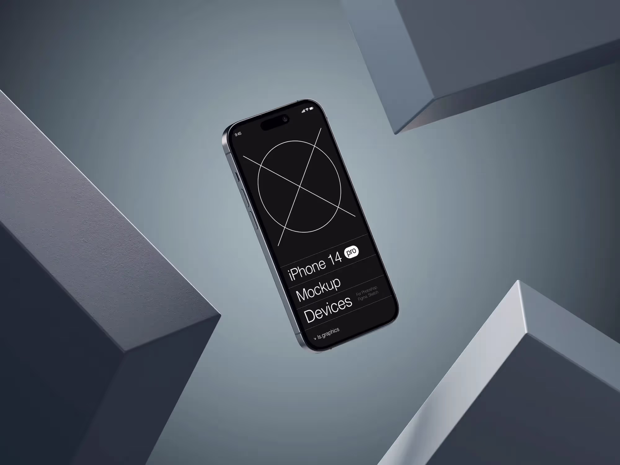 Iphone Mockups - A-Mockups iPhone 14 Pro | Pro Design Resource