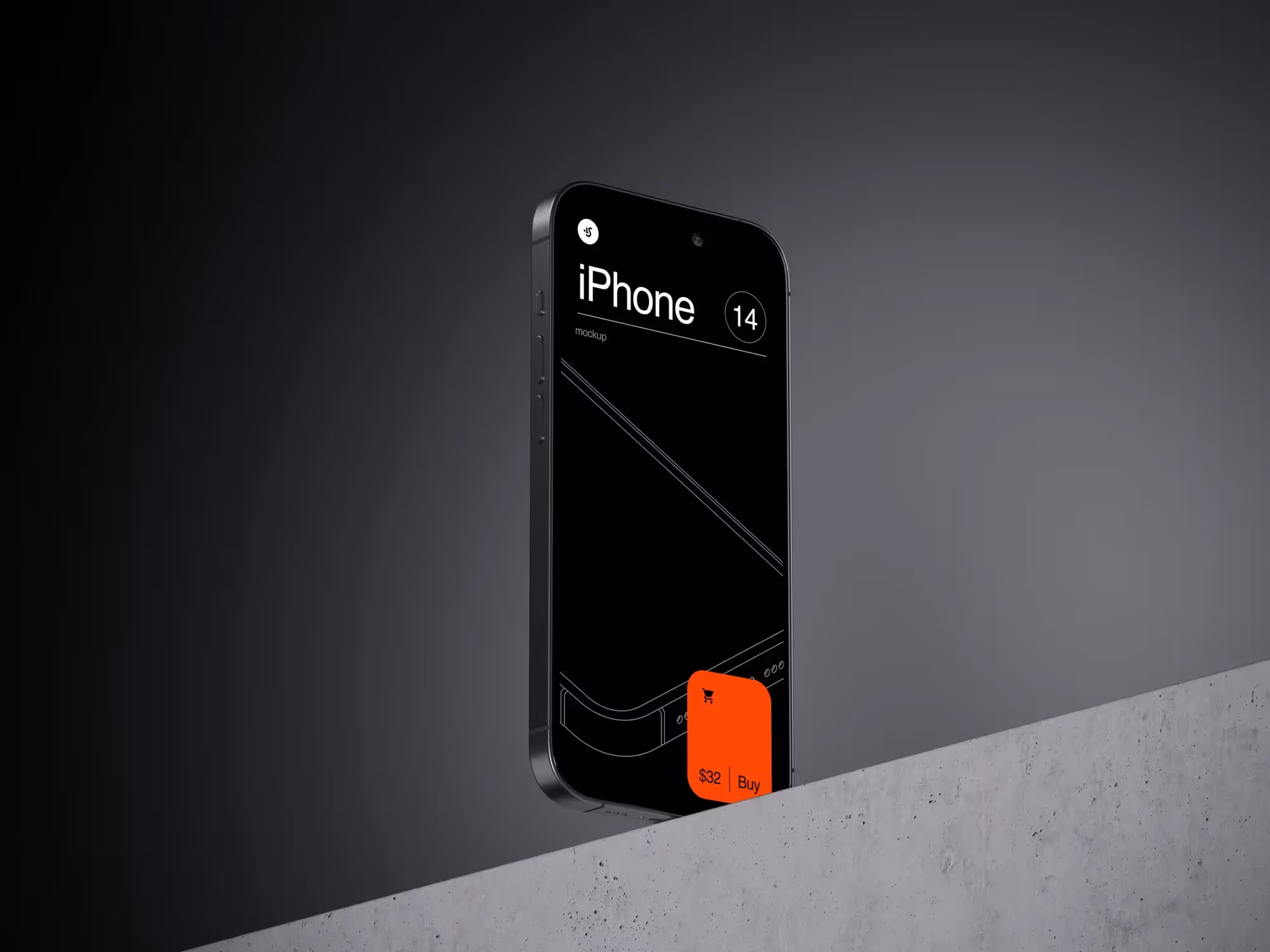 Iphone Mockups - A-Mockups iPhone 14 Pro | Full Resolution File