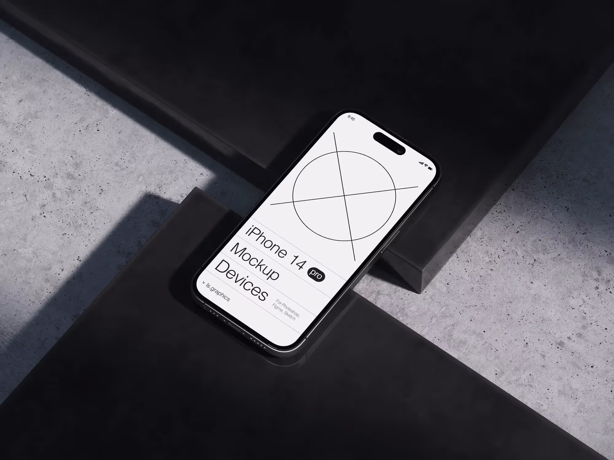 Iphone Mockups - A-Mockups iPhone 14 Pro | Professional Suite