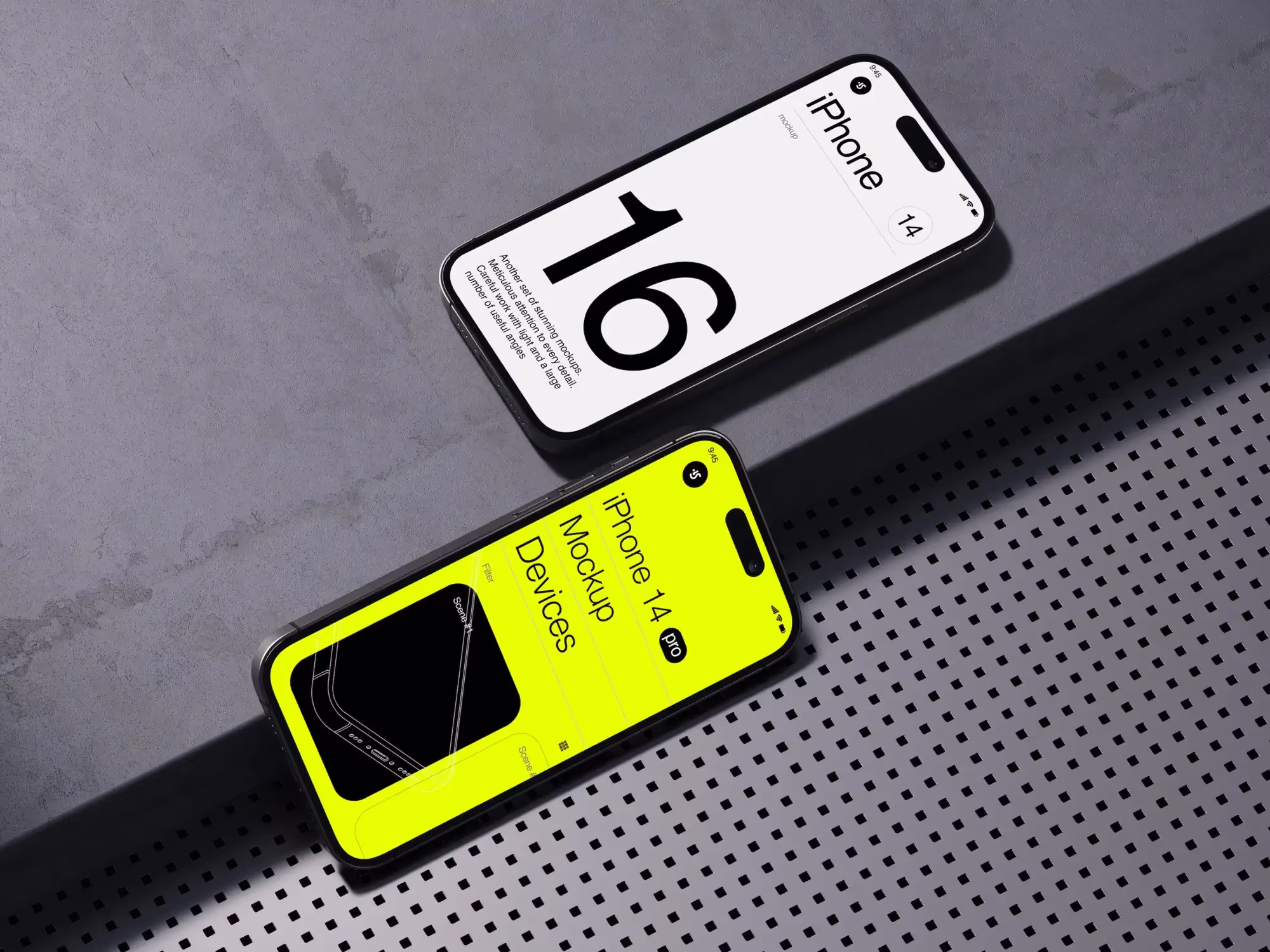 Iphone Mockups - A-Mockups iPhone 14 Pro | Download at ls.graphics