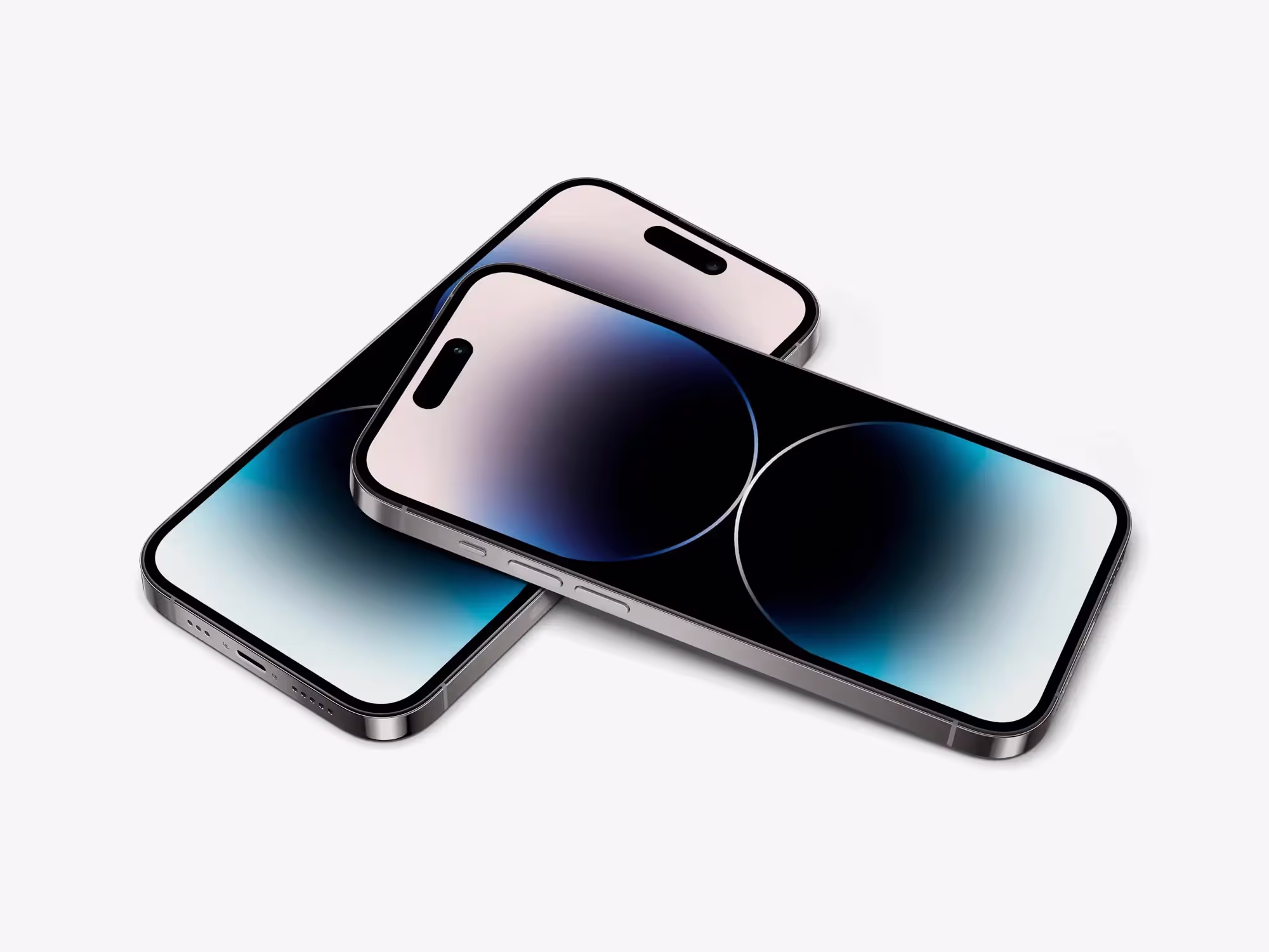Iphone Mockups - iPhone 14 Pro Mockups | Pro Designer Pack