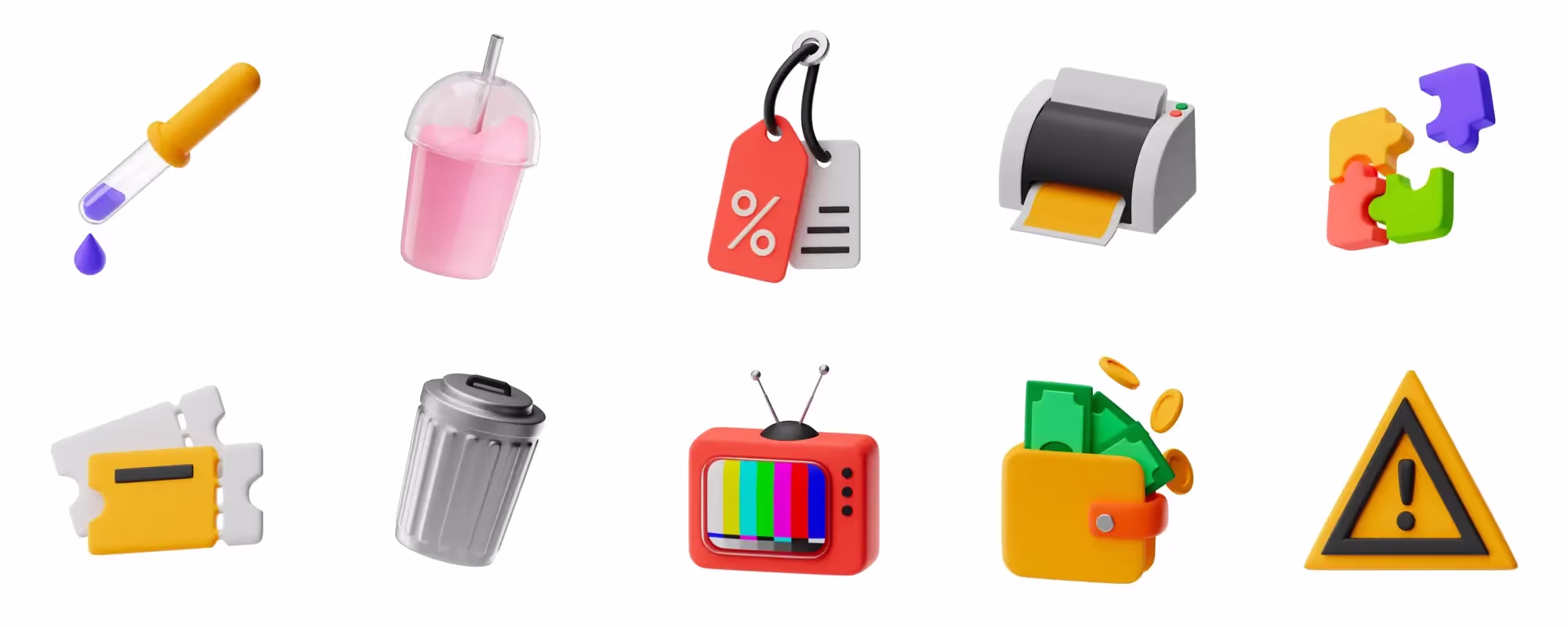 Premium Mockup - Booomps 3D Icons Pack | Top Selling Mockup