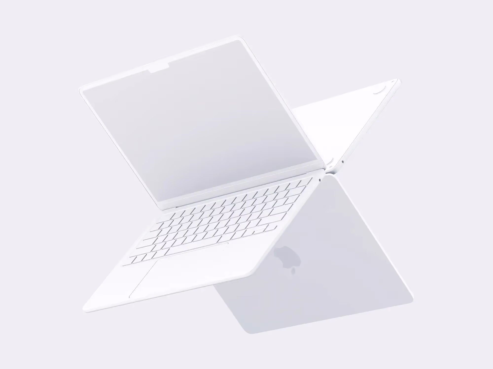 Laptop Mockups - MacBook Air M2 Mockups | Premium Download Ready