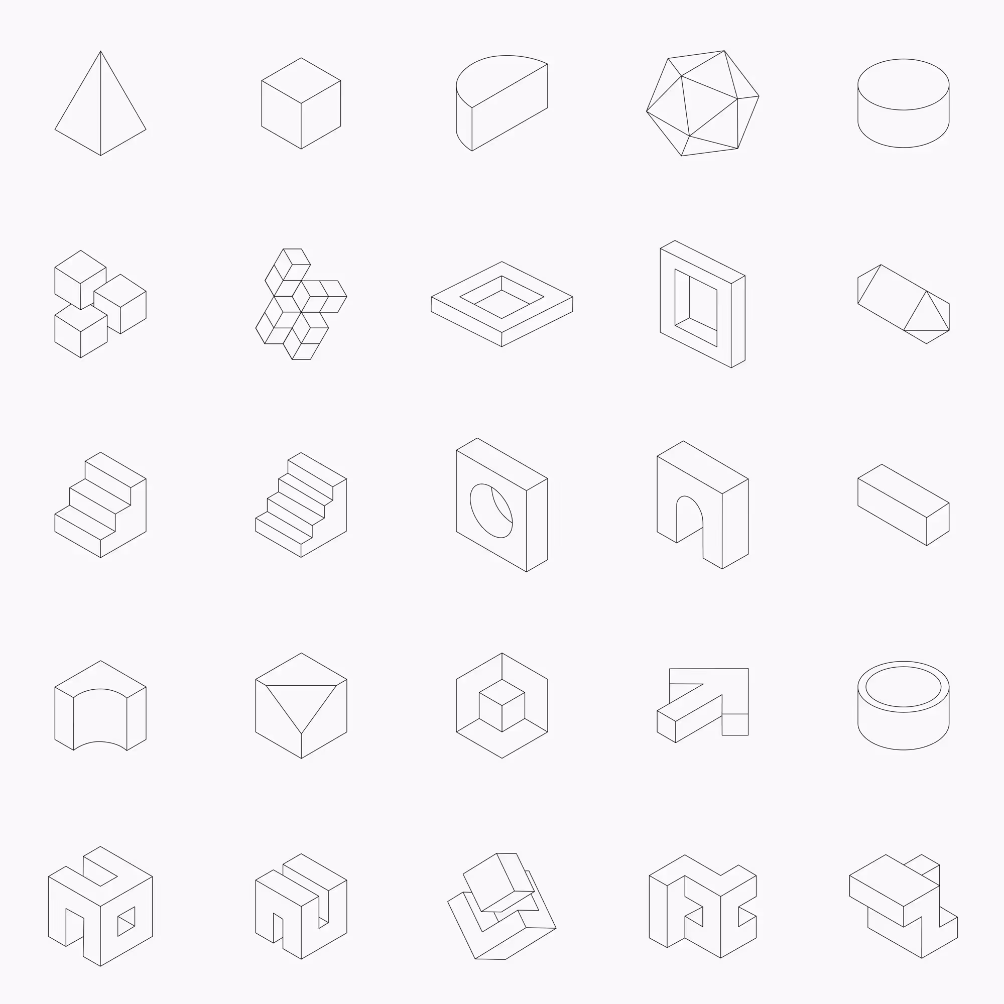 Premium Mockup - Contours Abstractions | Professional Suite