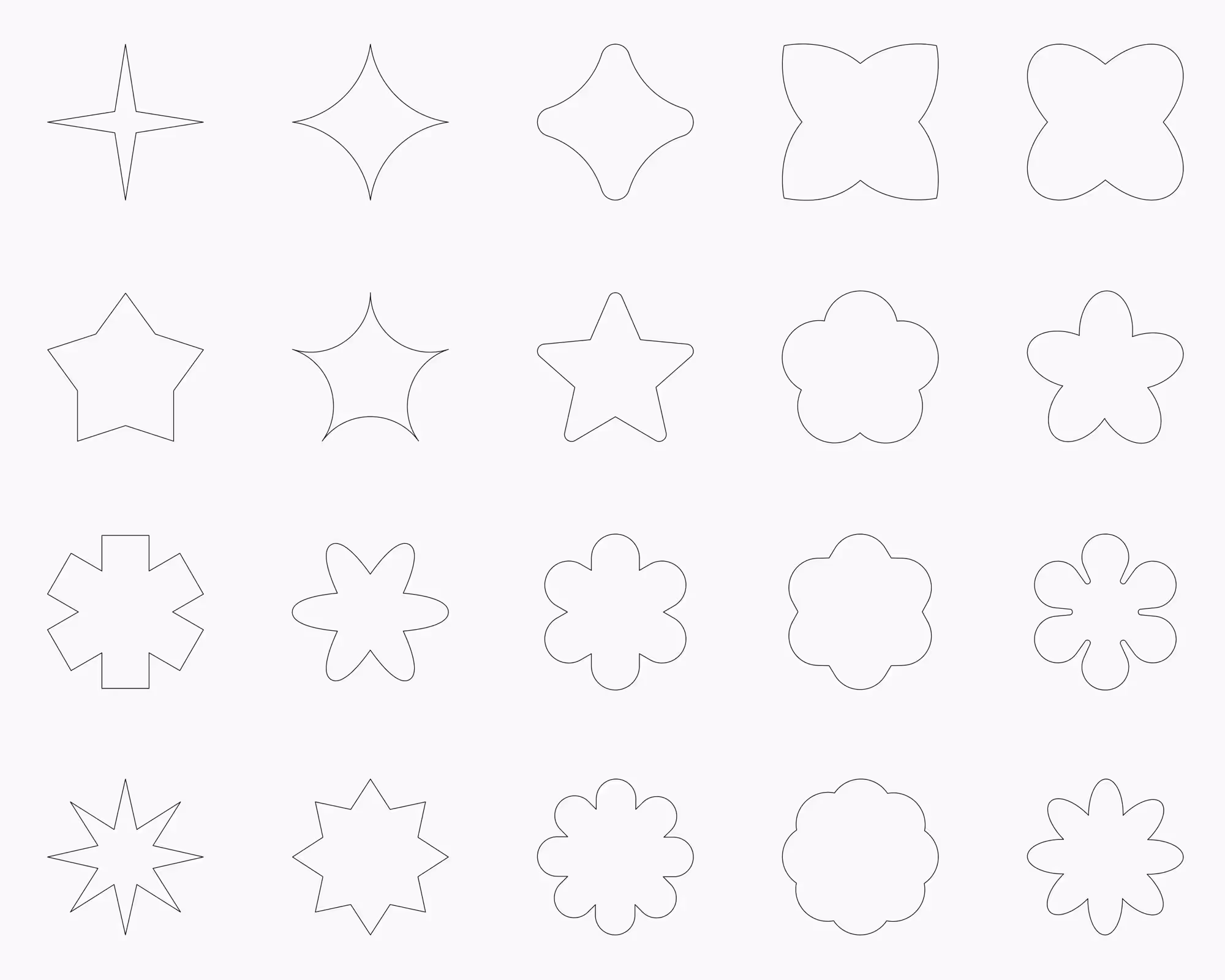 Premium Mockup - Contours Abstractions | Download at ls.graphics