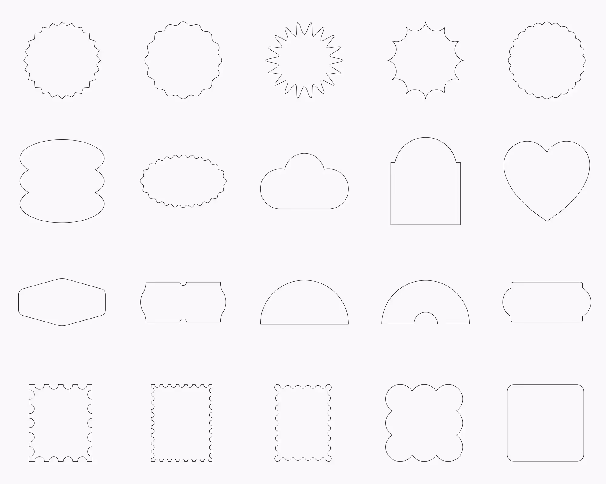 Premium Mockup - Contours Abstractions | Available on ls.graphics