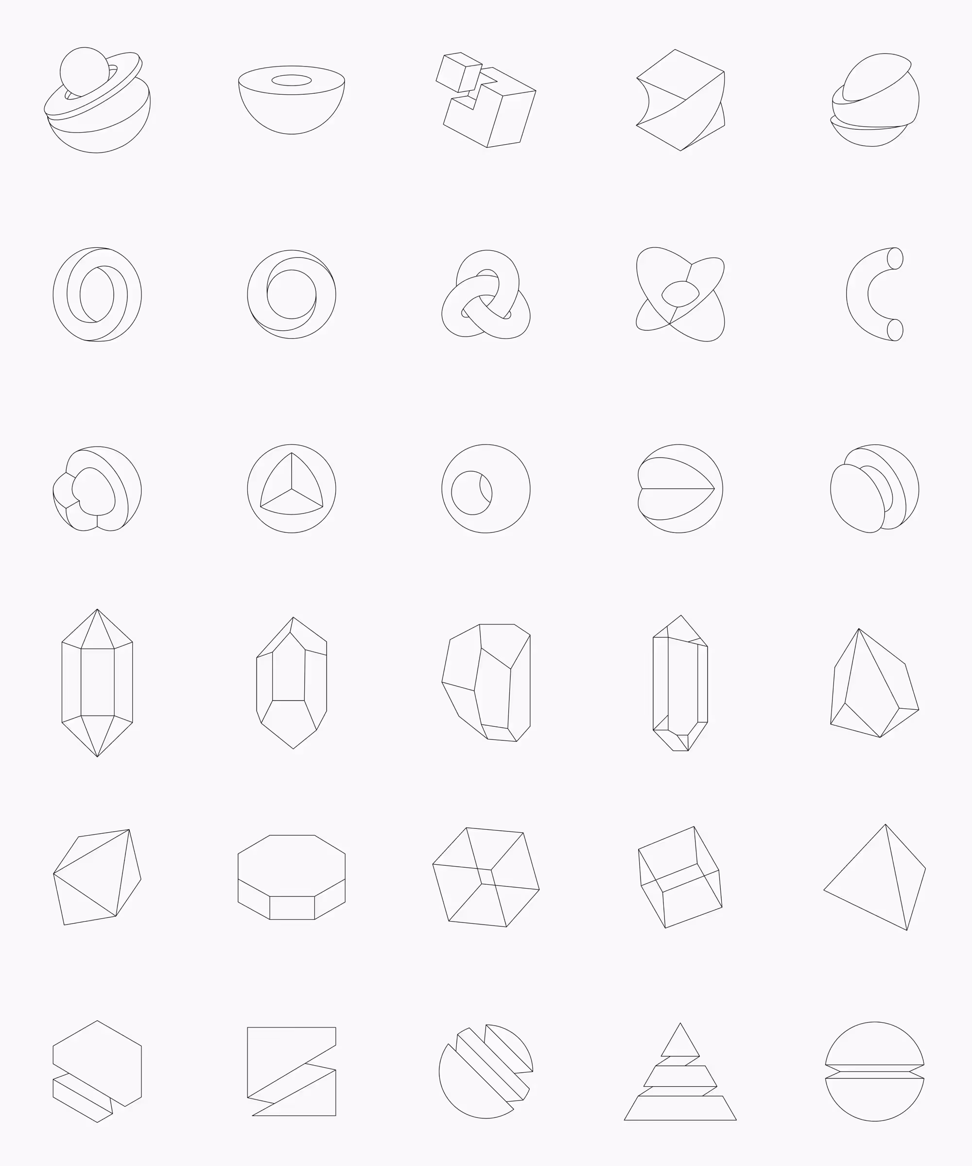 Premium Mockup - Contours Abstractions | Premium Bundle Item