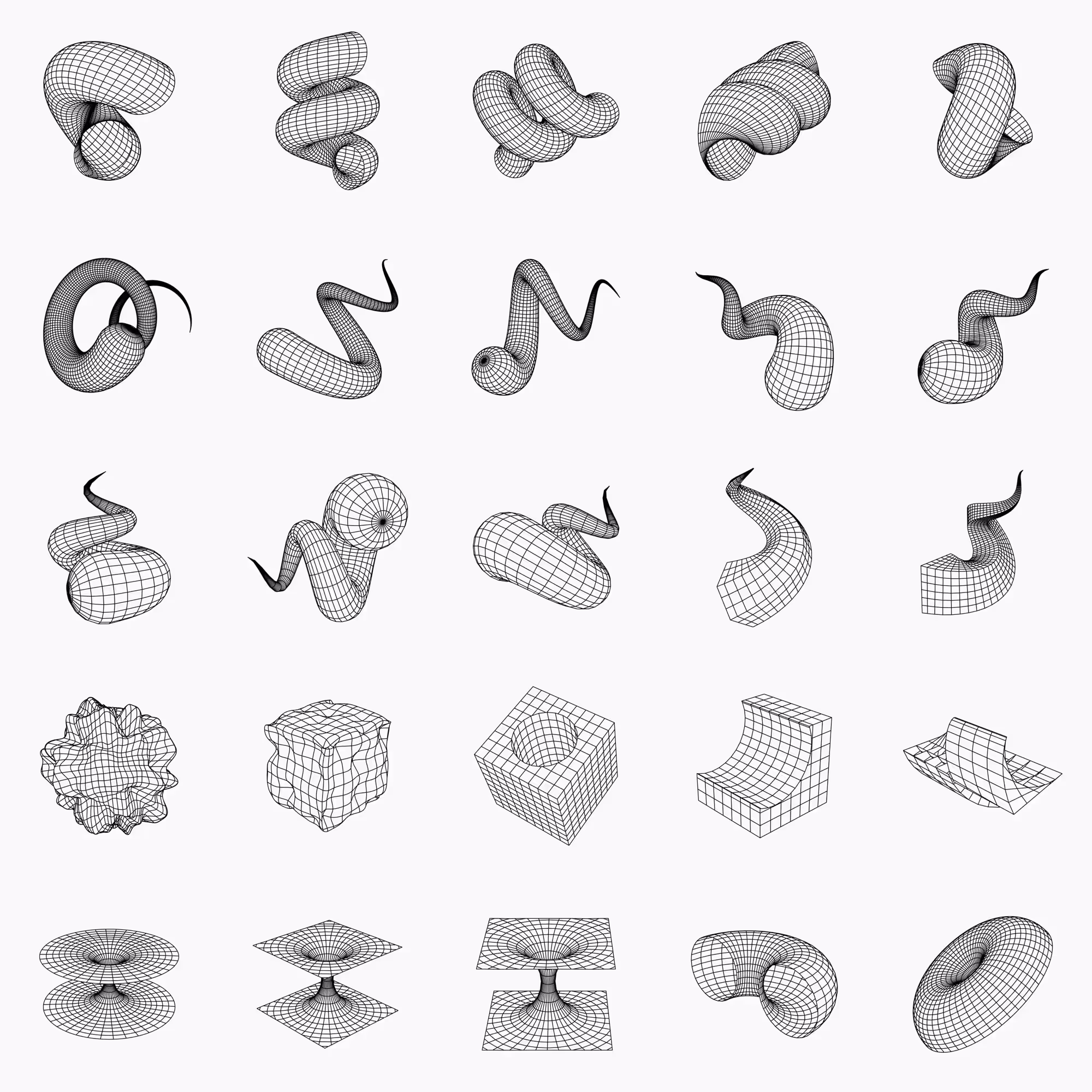 Premium Mockup - Contours Abstractions | Popular Design Item