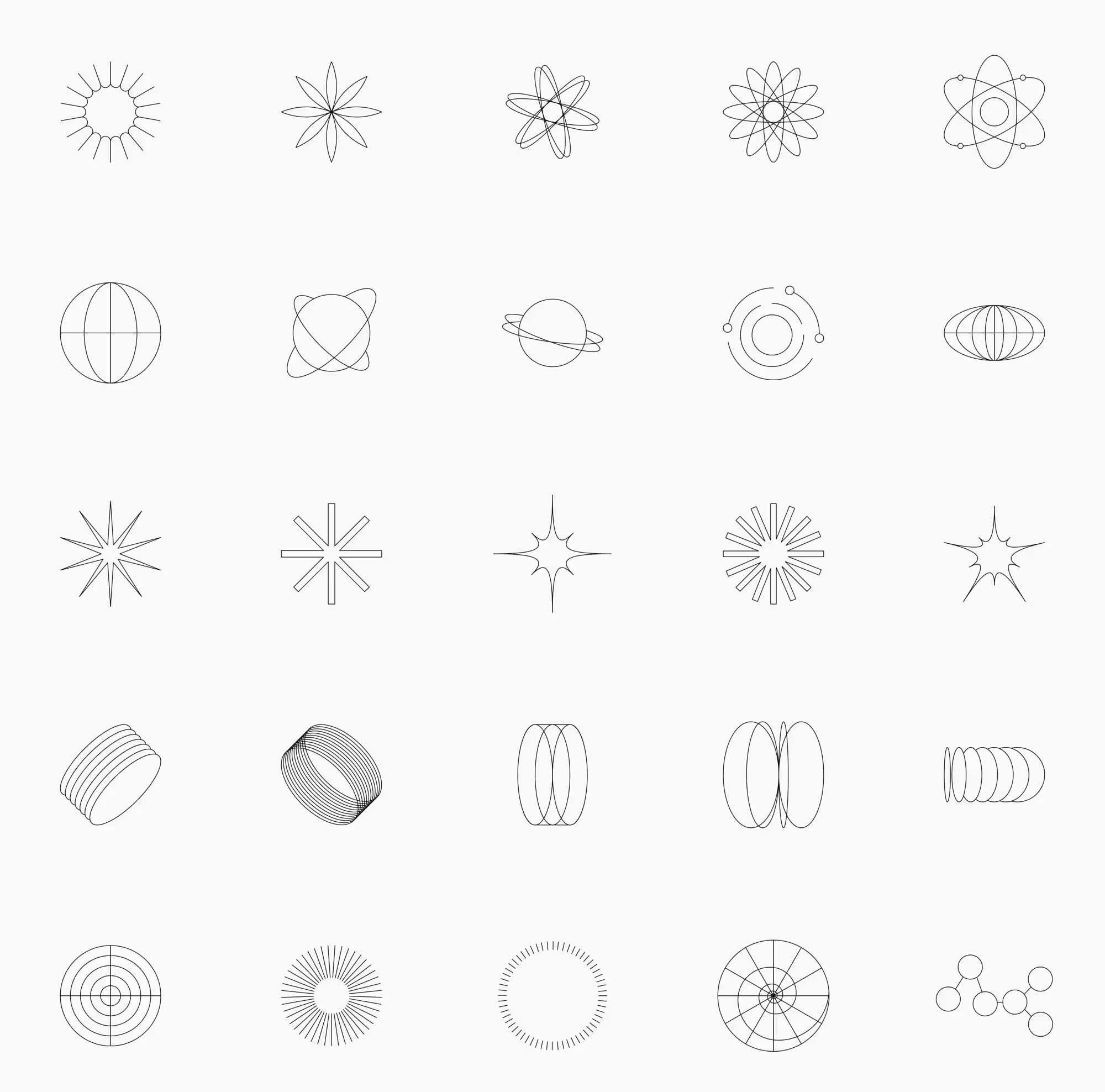 Premium Mockup - Contours Abstractions | Commercial License
