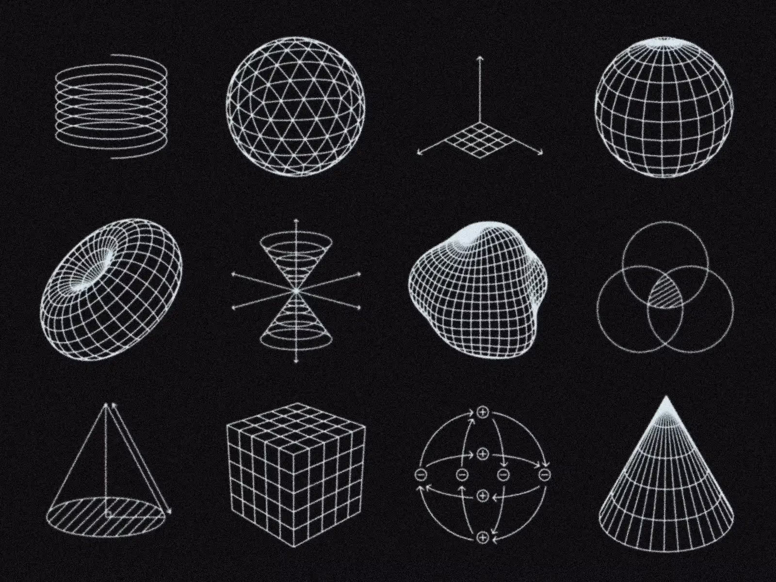 Premium Mockup - Contours Abstractions | Premium Download Ready