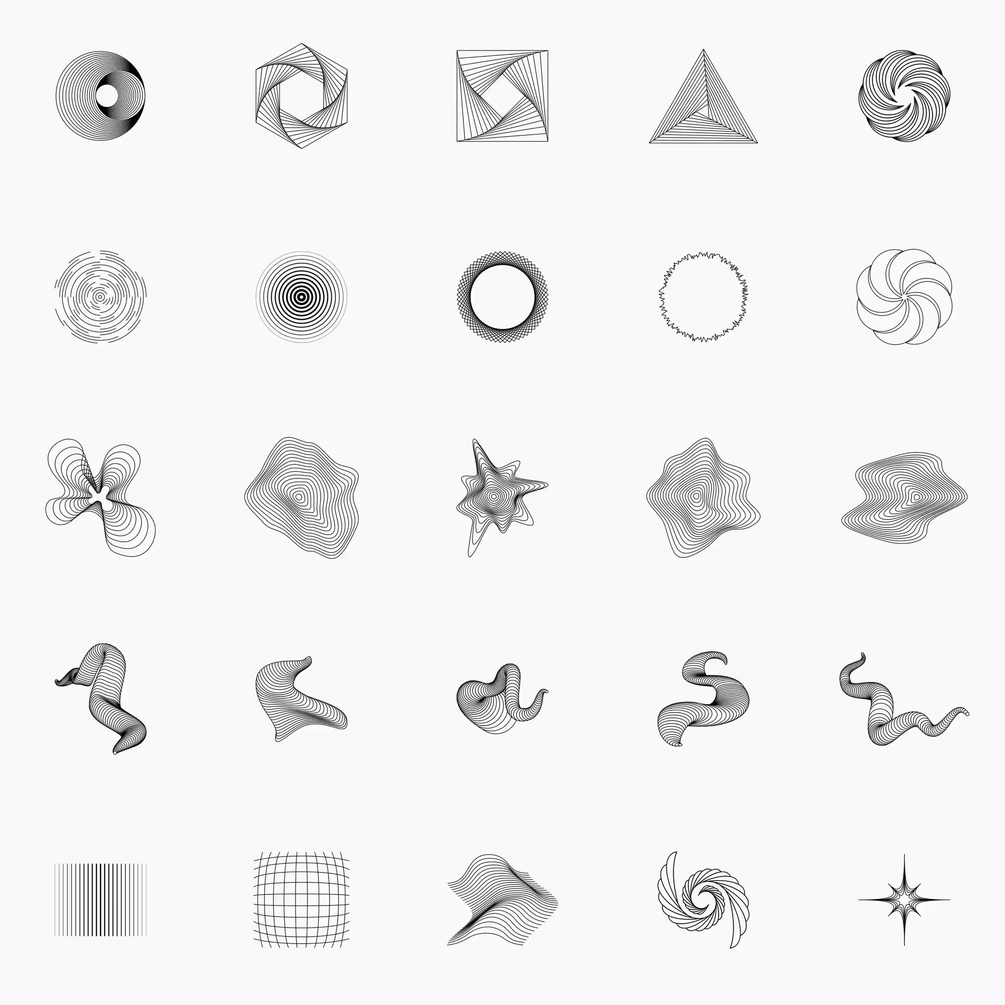 Premium Mockup - Contours Abstractions | Pro Resource Pack