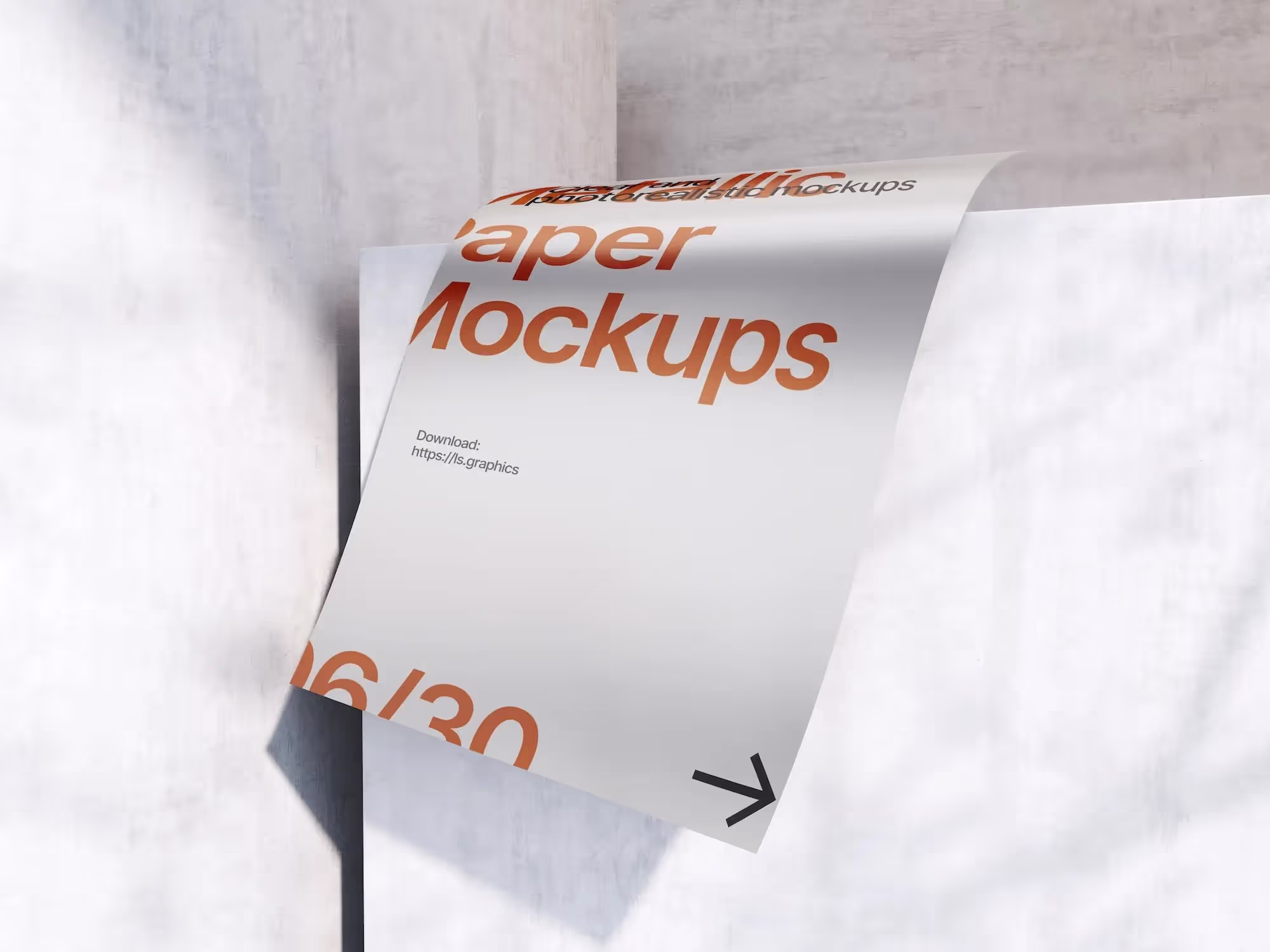 Stationery Mockups - Metallic Paper Mockups | High-End Template