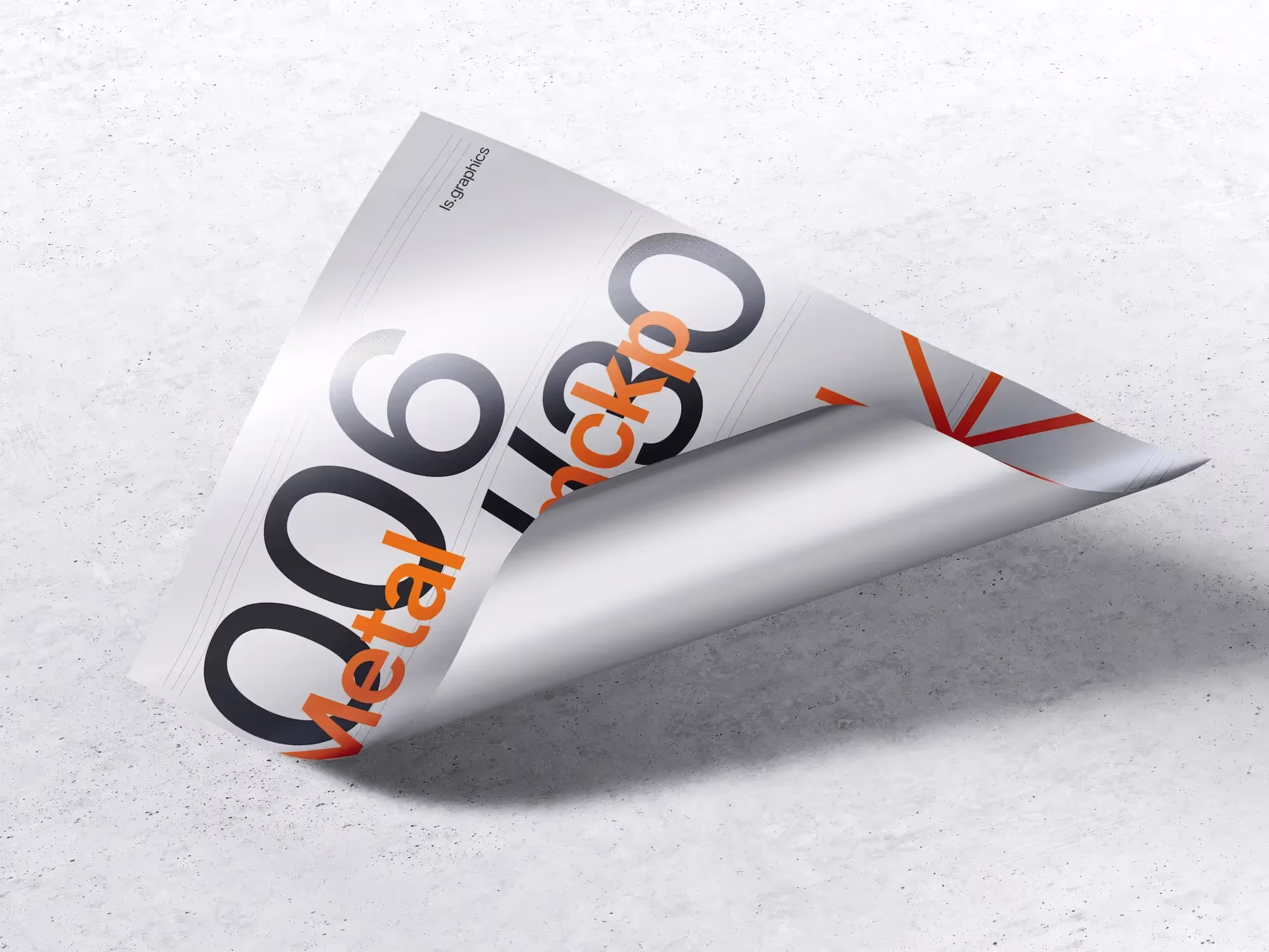 Stationery Mockups - Metallic Paper Mockups | 4K Resolution Ready