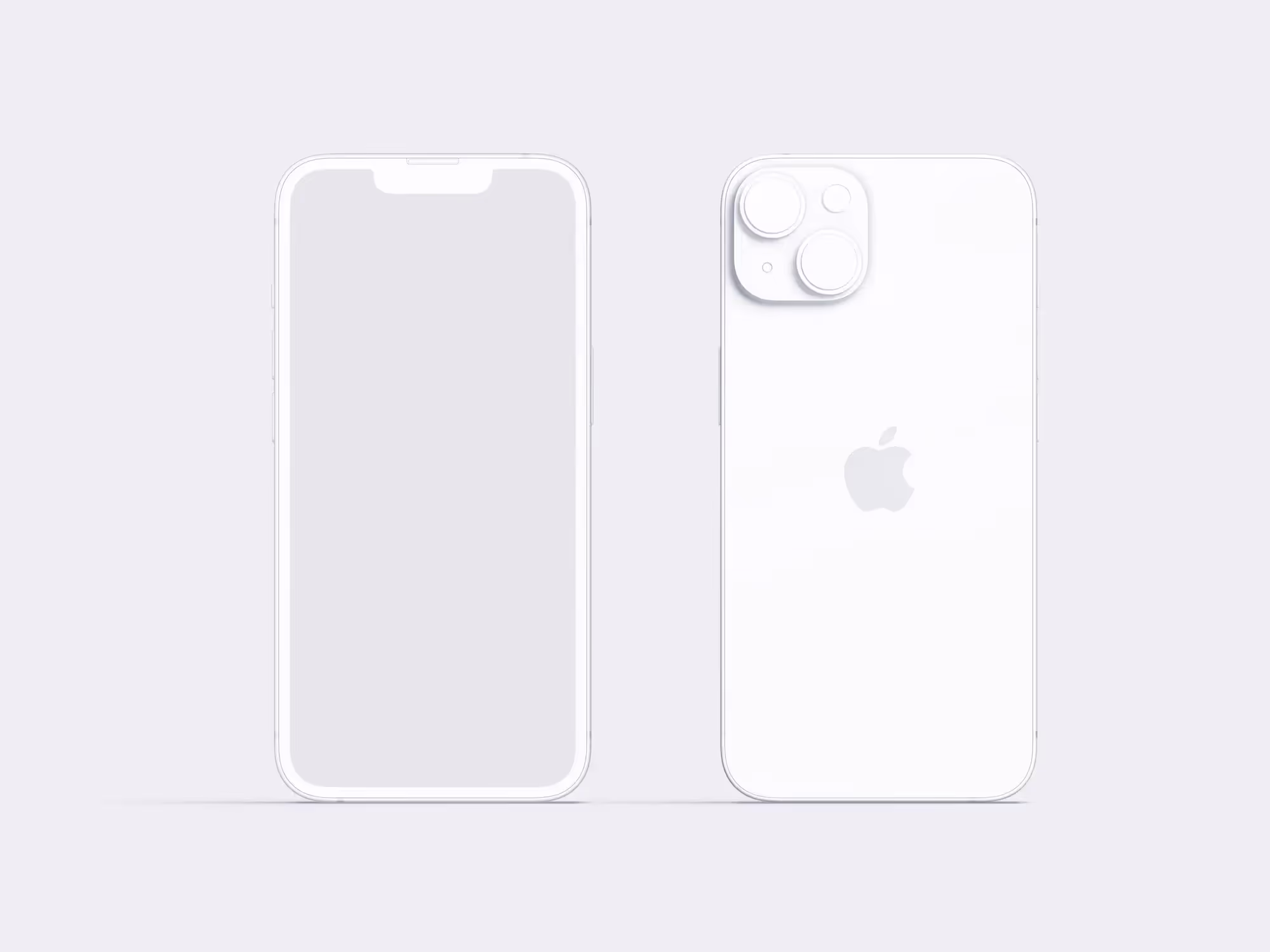 iPhone 14 Mockups | High Quality Asset