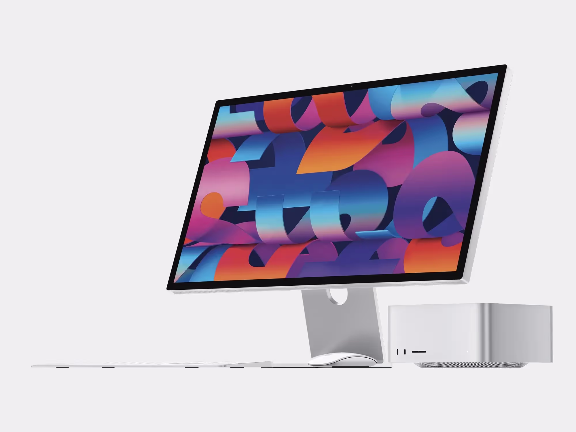 Mac Studio & Studio Display Mockups | Full Resolution File