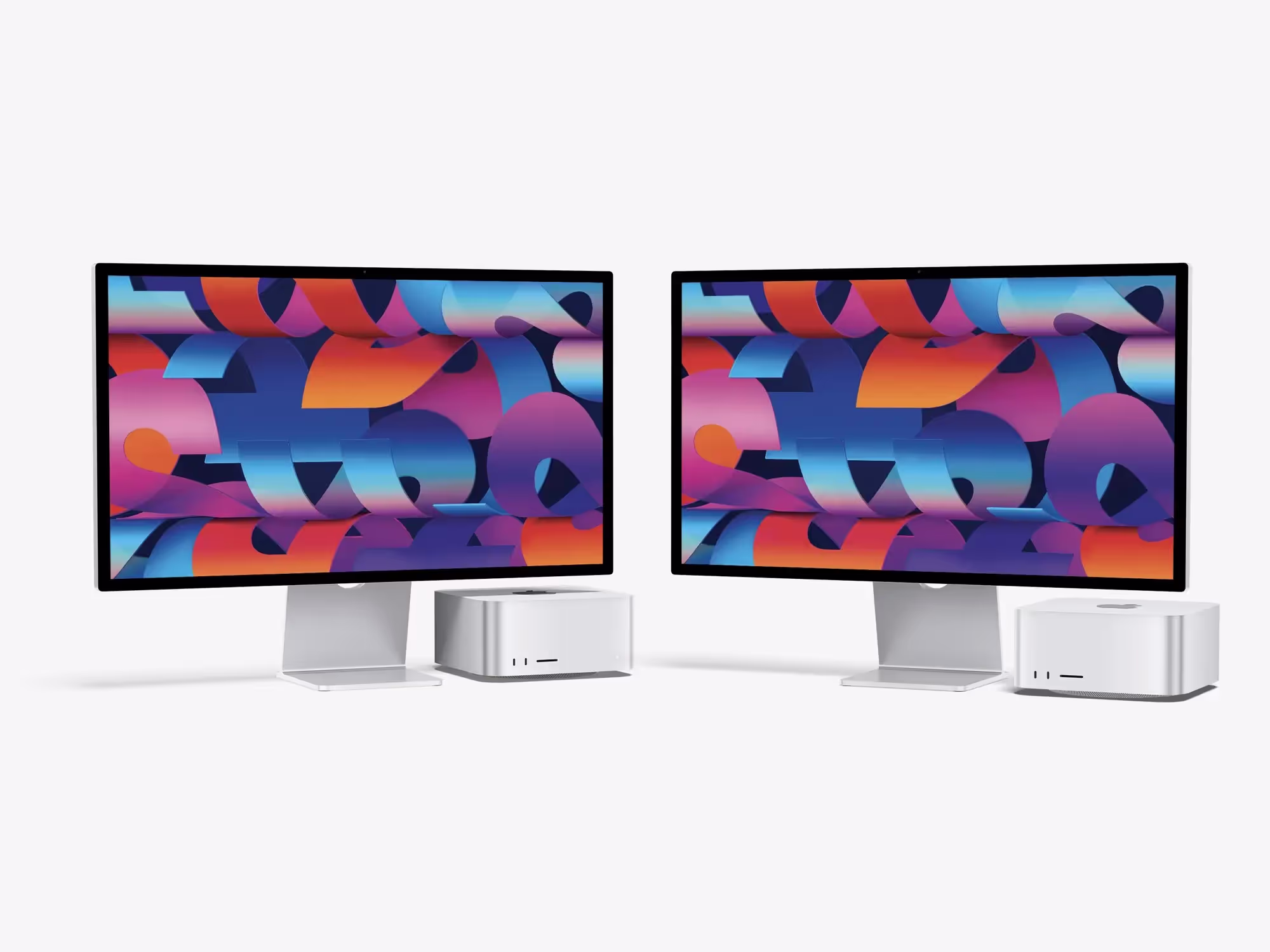 Mac Studio & Studio Display Mockups | Best Commercial Version