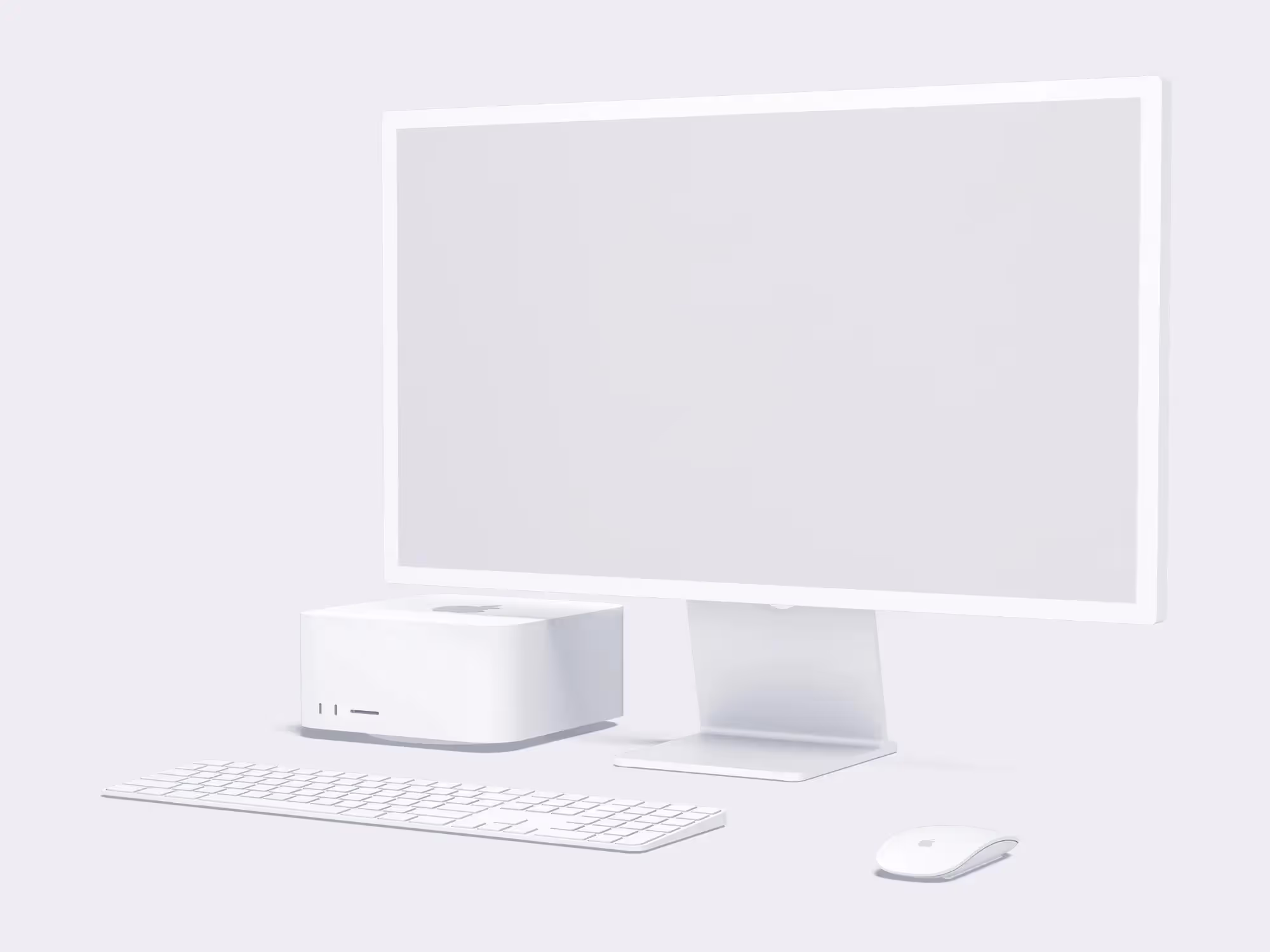 Mac Studio & Studio Display Mockups | Pro Designer Pack