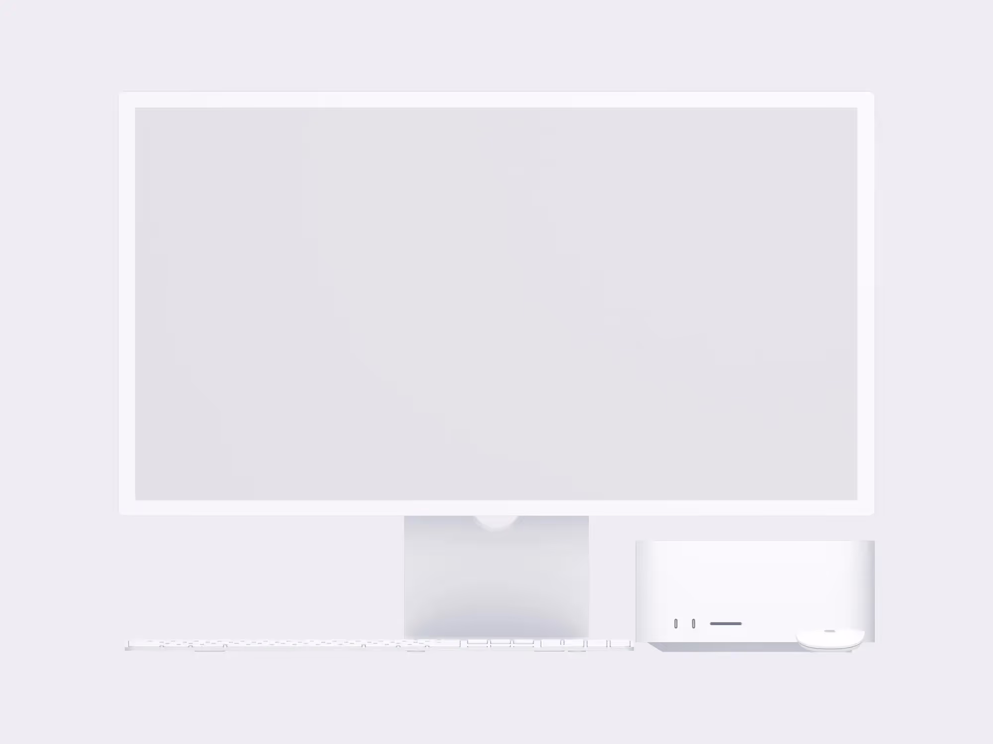 Mac Studio & Studio Display Mockups | High Quality Asset