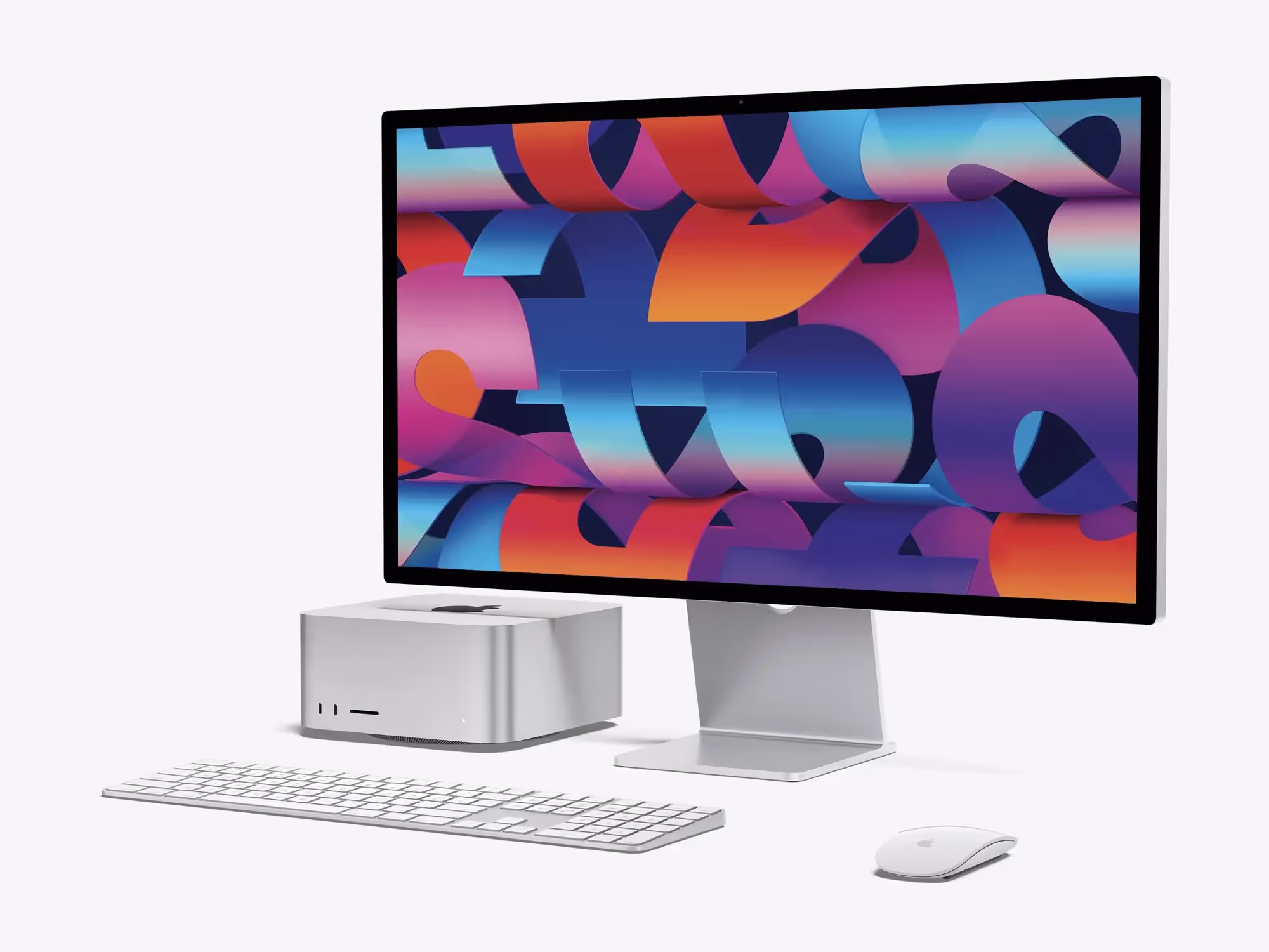 Mac Studio & Studio Display Mockups | Commercial License Ready
