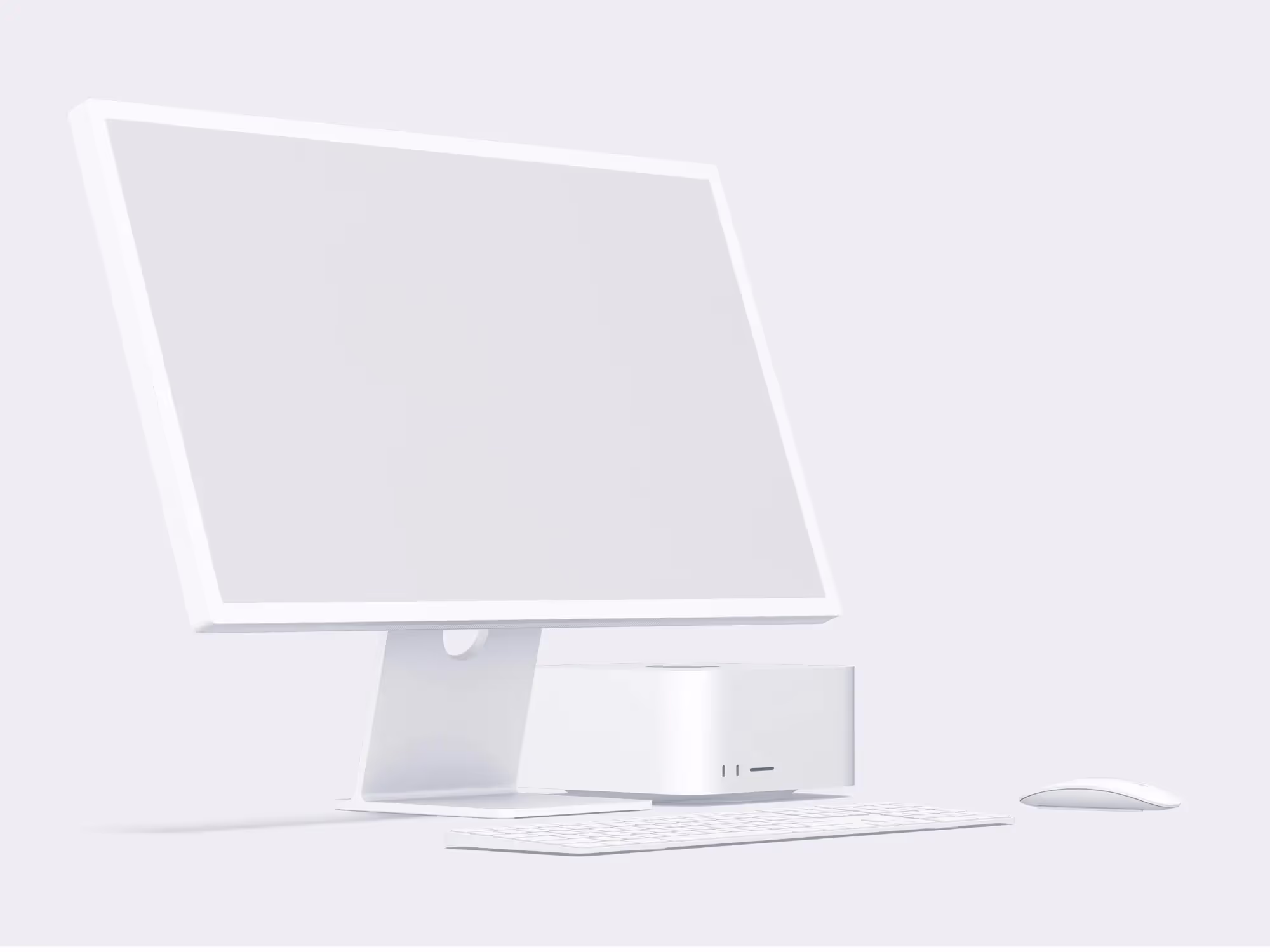 Mac Studio & Studio Display Mockups | Commercial License Ready