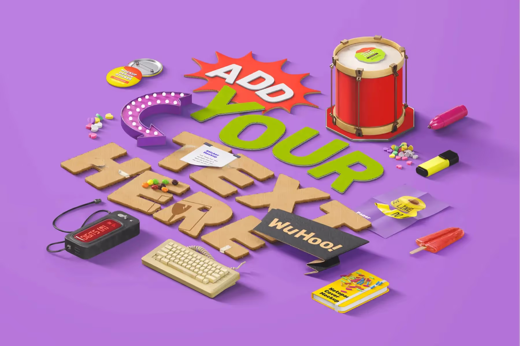 WuHoo! Designer's Toolkit | Top Selling Mockup