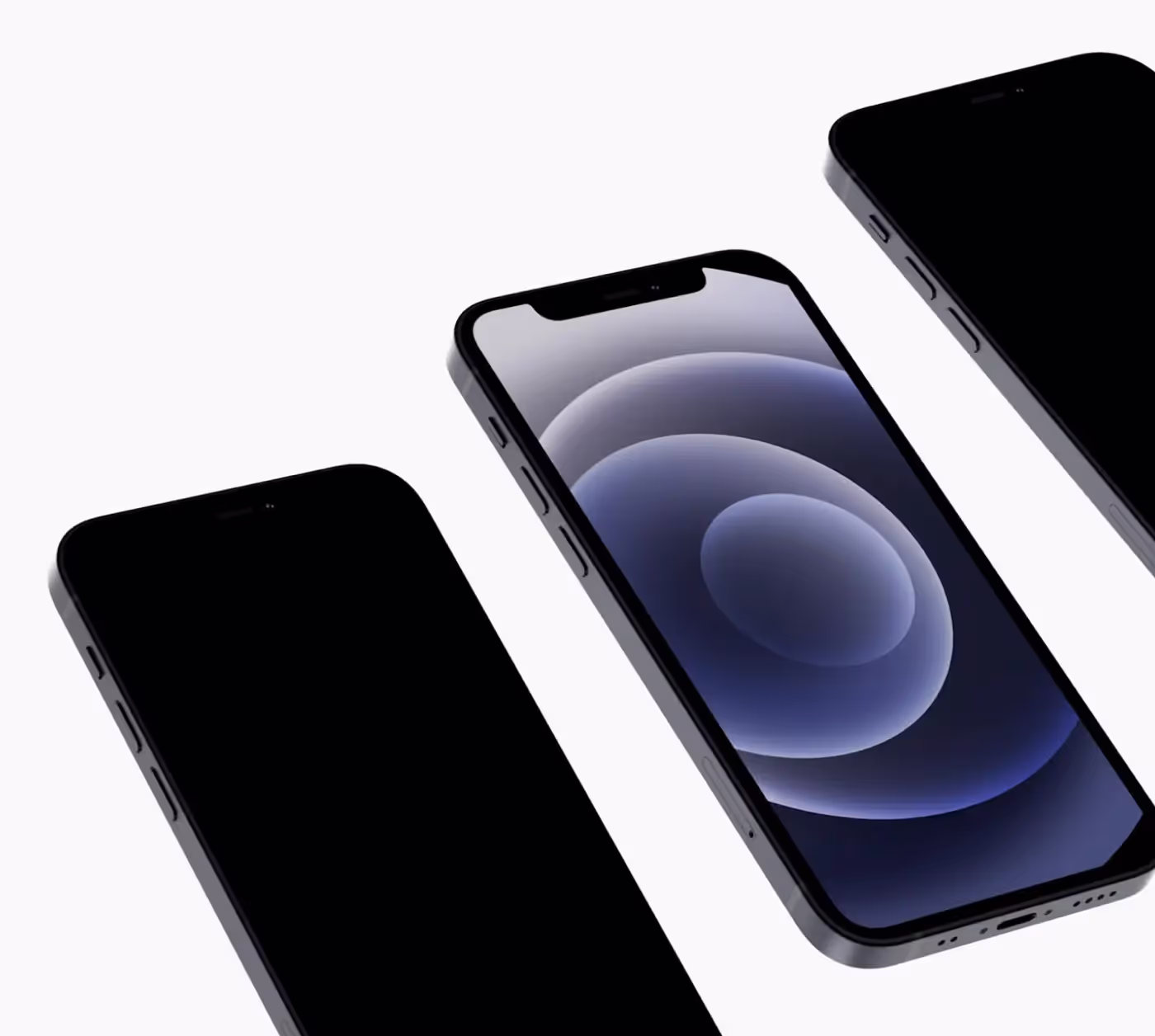 iPhone 12 Looped, Animated Mockups | High Quality Asset