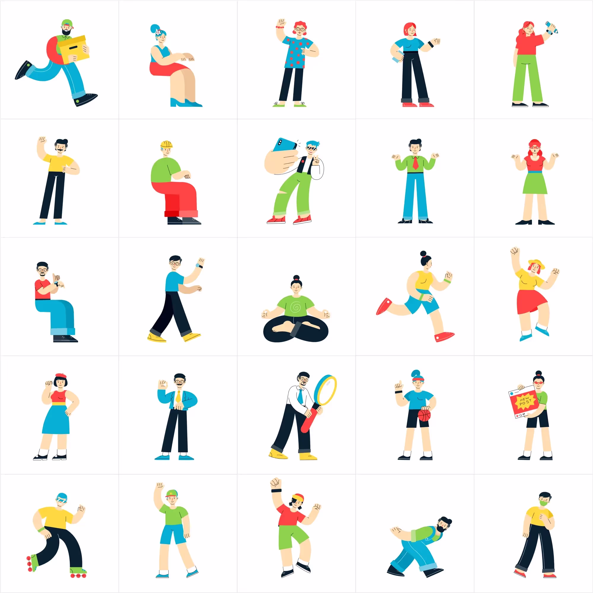 Plomf! Illustration Constructor | Premium Download Ready