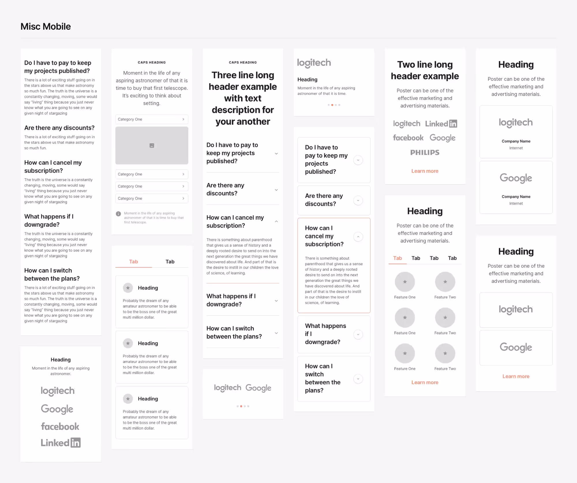 Sections | Pro Designer Pack